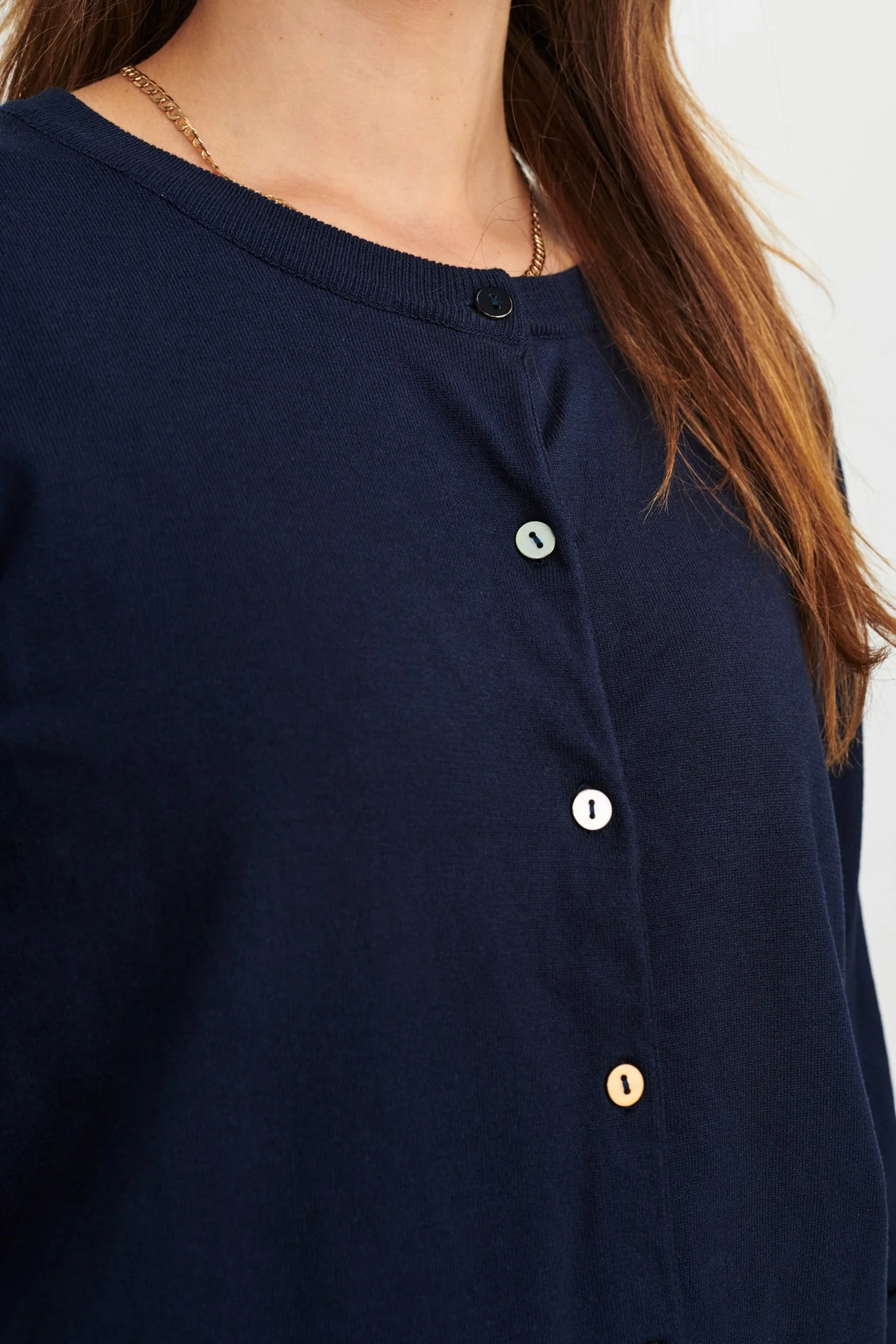 NUBIA CARDIGAN - NOOS - Dark Sapphire - Image 4