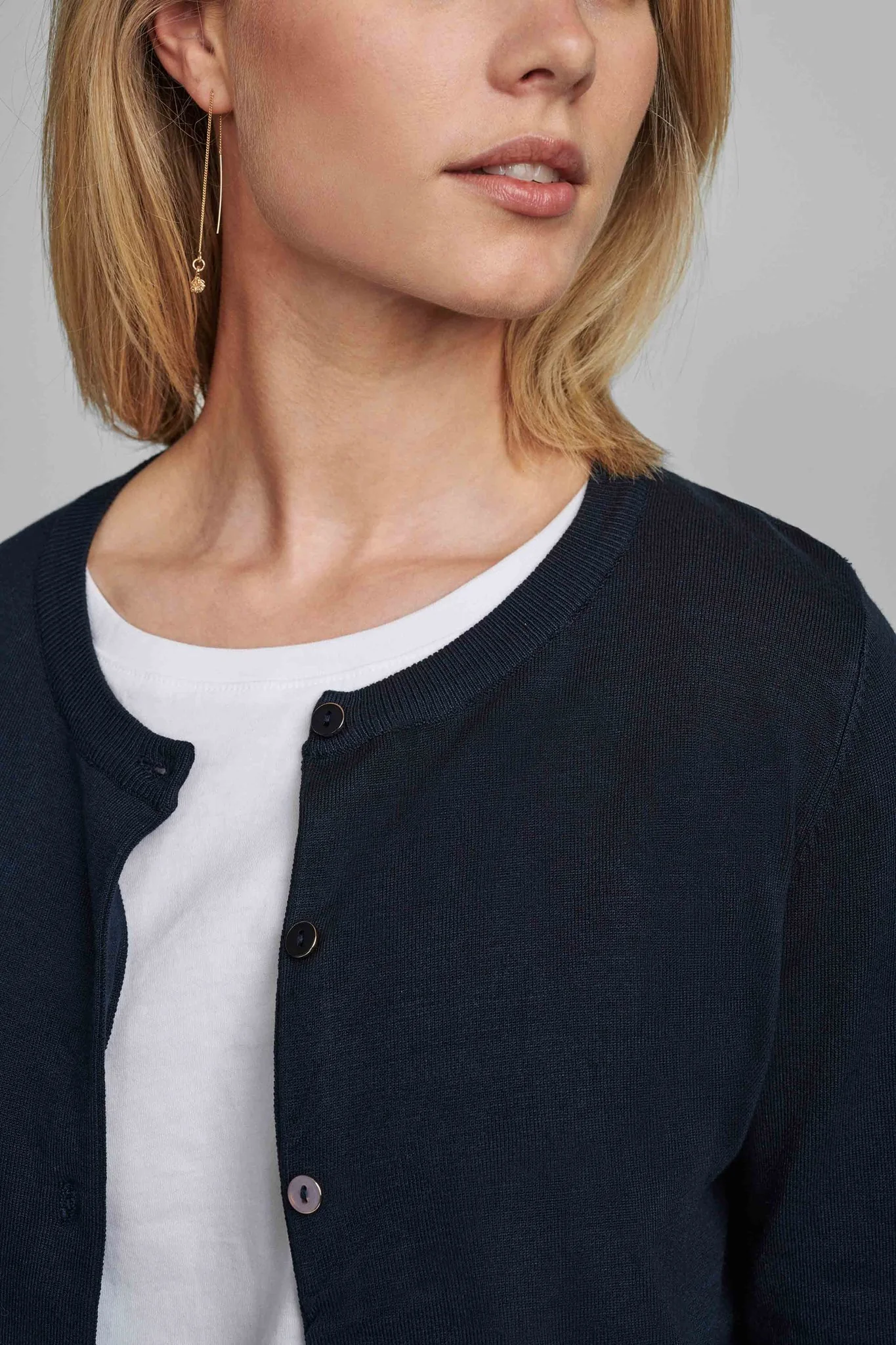 NUBIA CARDIGAN - NOOS - Dark Sapphire - Image 6