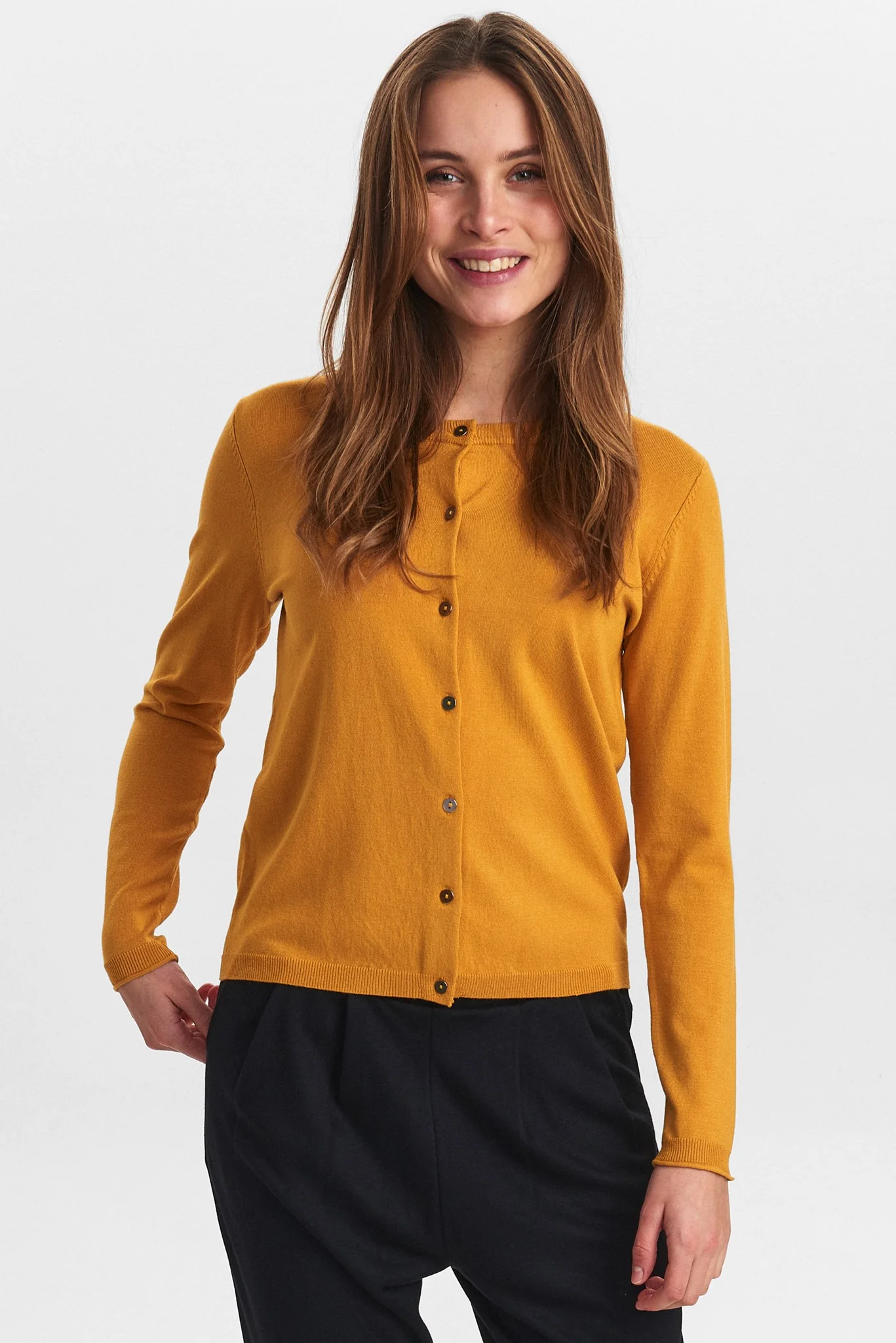 NUBIA CARDIGAN - NOOS - Golden Spice