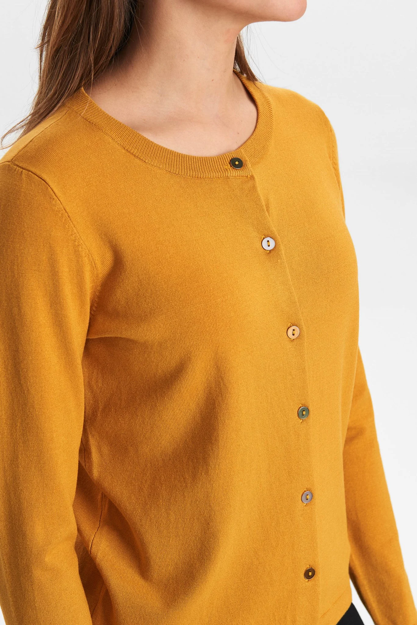 NUBIA CARDIGAN - NOOS - Golden Spice - Image 4