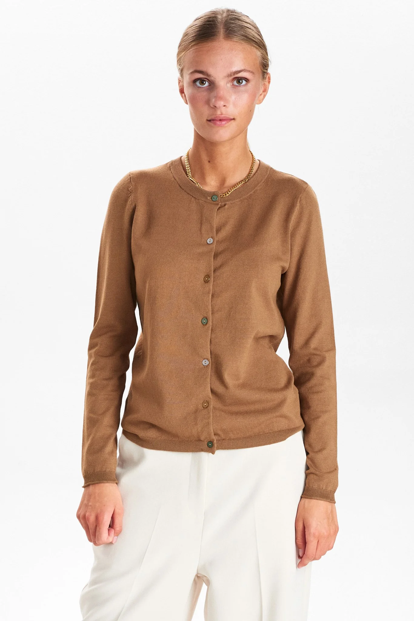 NUBIA CARDIGAN - NOOS - Otter