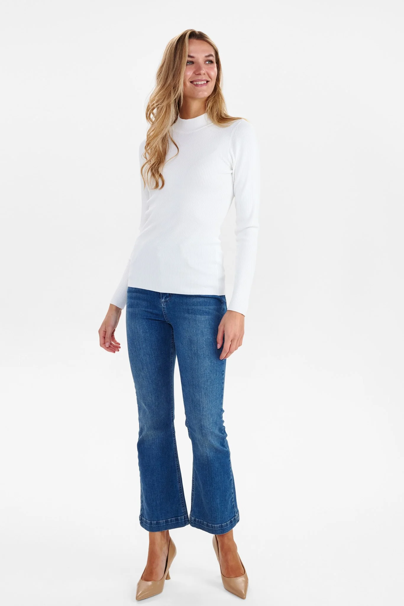 NUBIA LS PULLOVER - NOOS - Cloud Dancer - Image 3