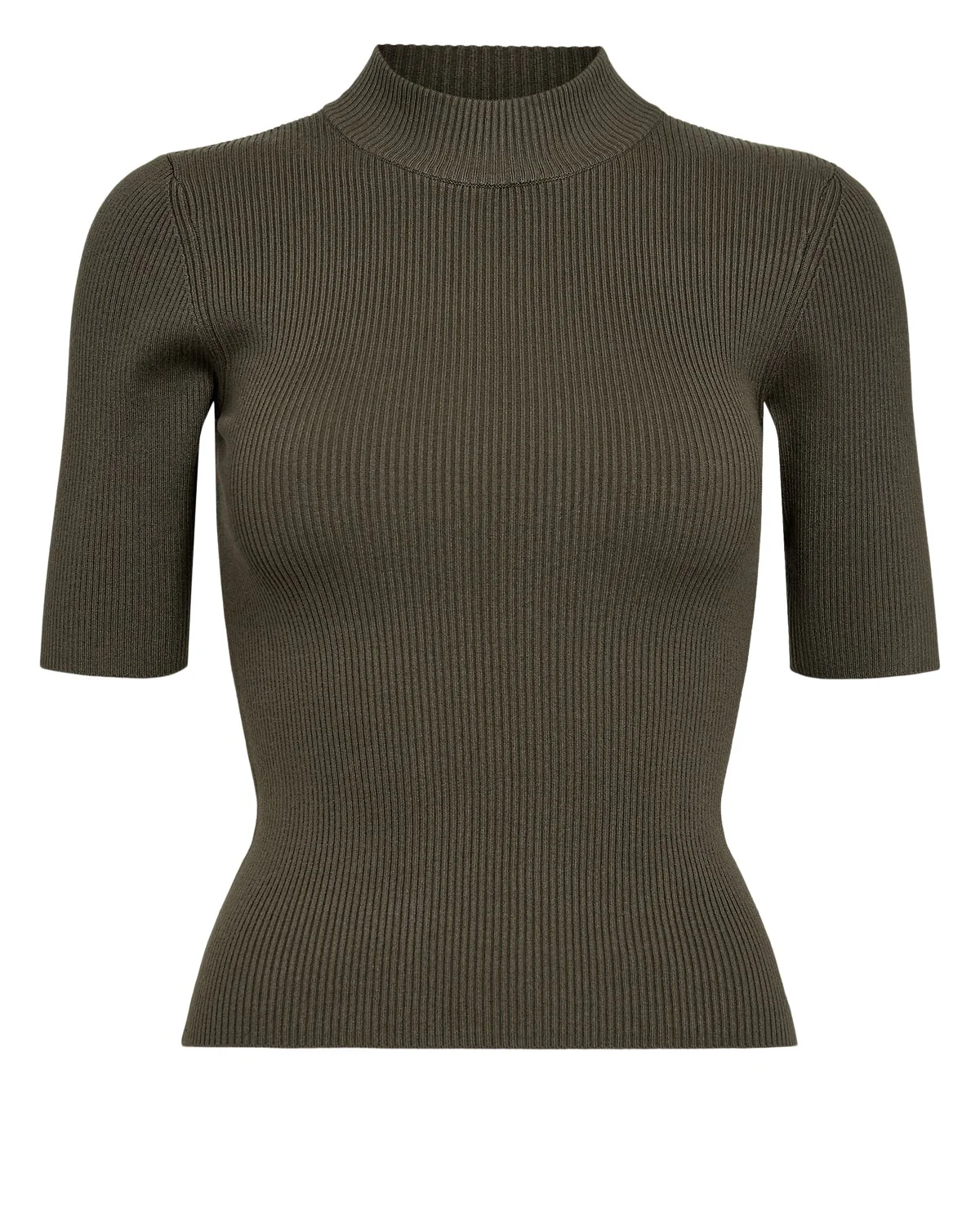 NUBIA SS PULLOVER CROPPED - Grape leaf