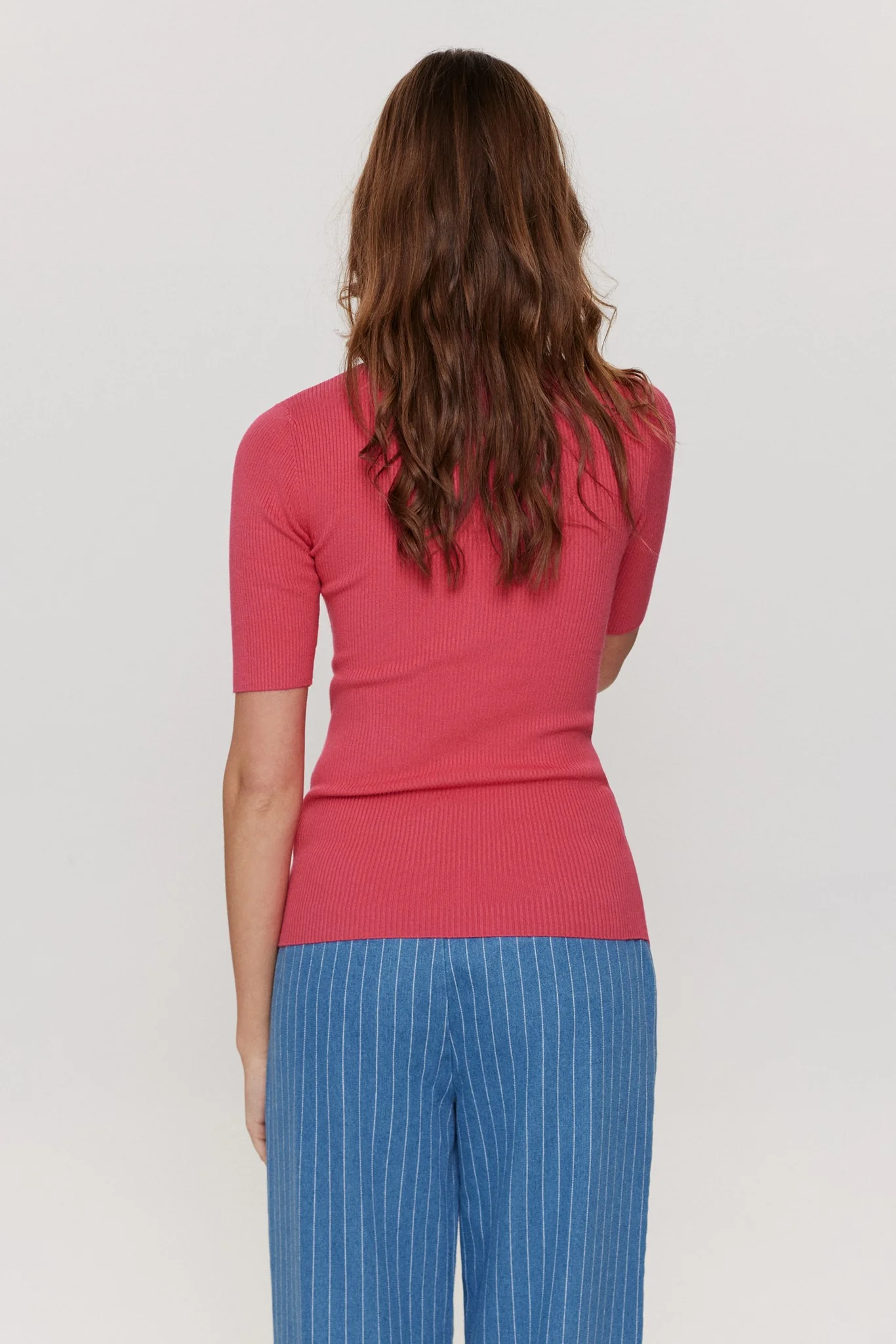 NUBIA SS PULLOVER - Raspberry Sorbet - Image 2
