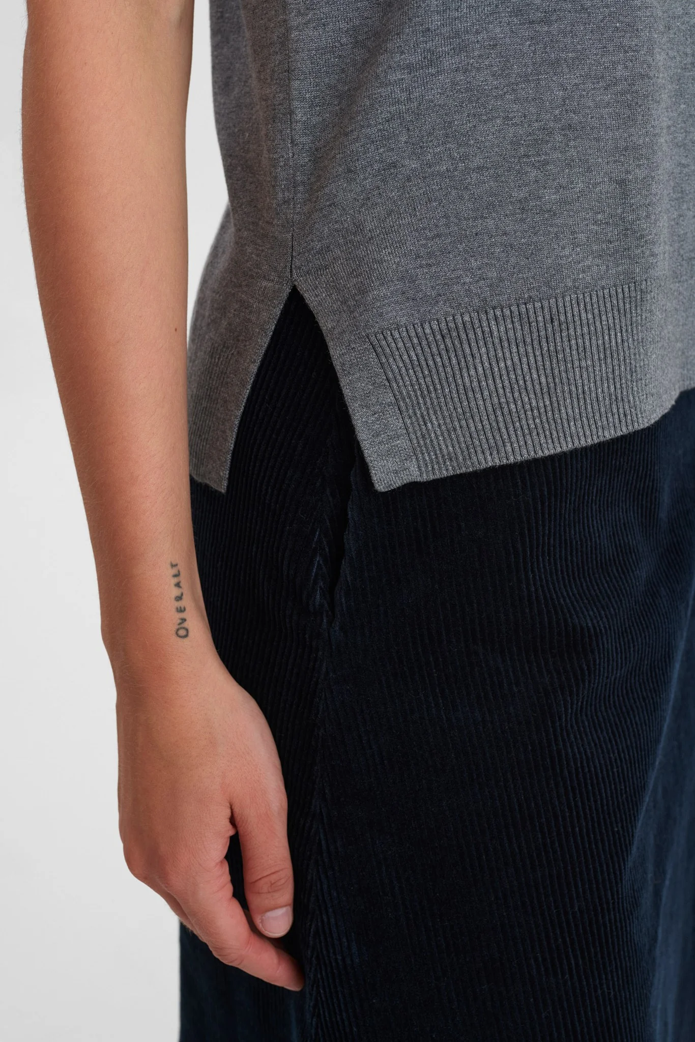 NUBIA VEST - NOOS - Medium Grey mel - Image 5
