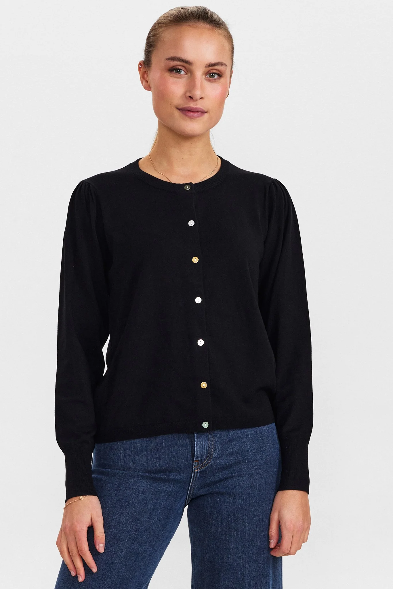 NUBIACIA CARDIGAN - NOOS - Caviar
