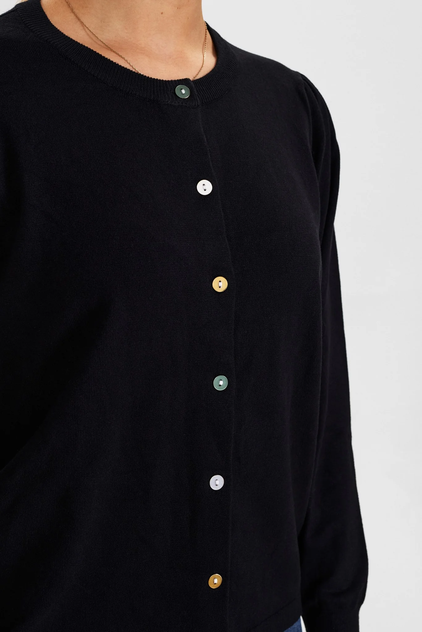 NUBIACIA CARDIGAN - NOOS - Caviar - Image 4