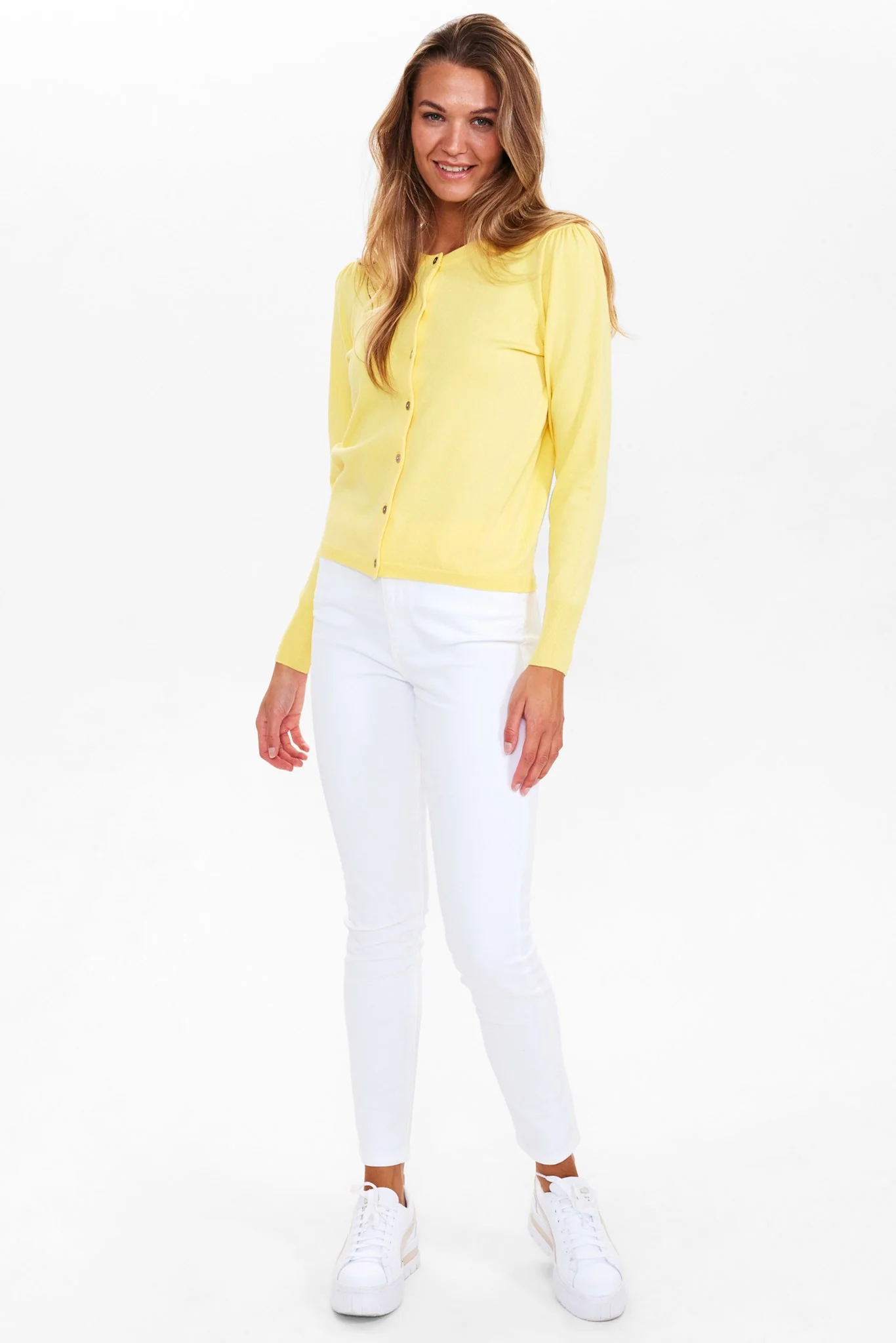 NUBIACIA CARDIGAN - NOOS - Lemon Drop - Image 3