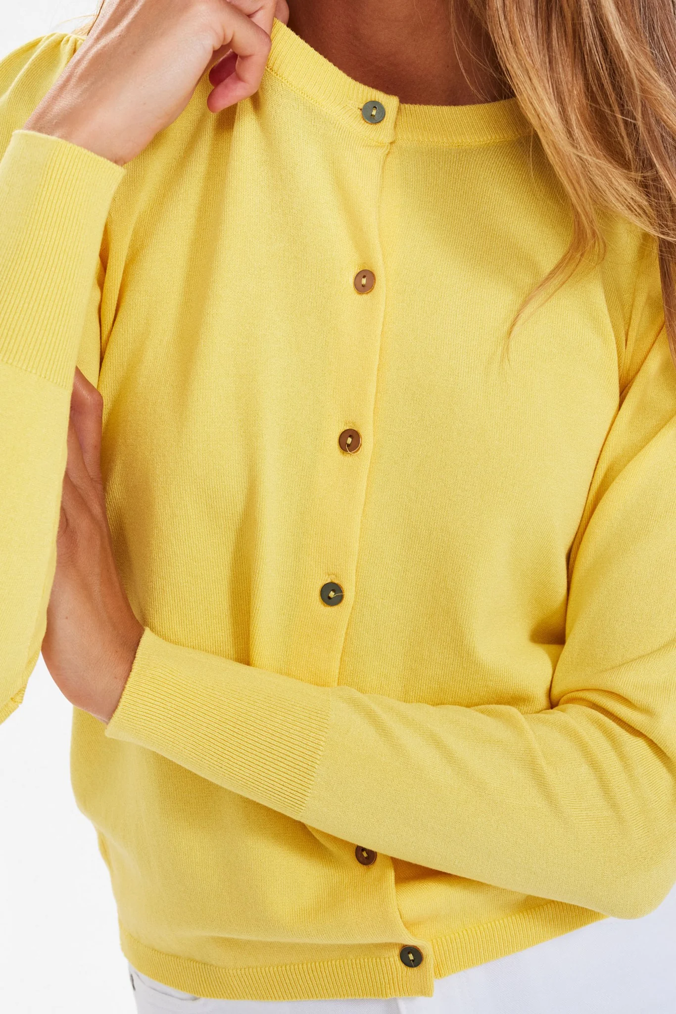 NUBIACIA CARDIGAN - NOOS - Lemon Drop - Image 4