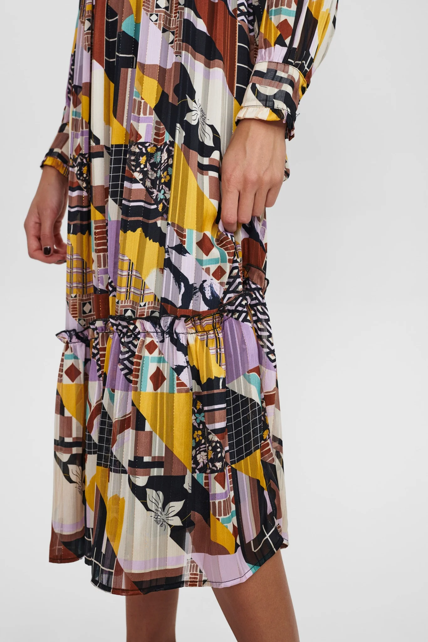 NUBIANCA DRESS - Caviar - Image 5