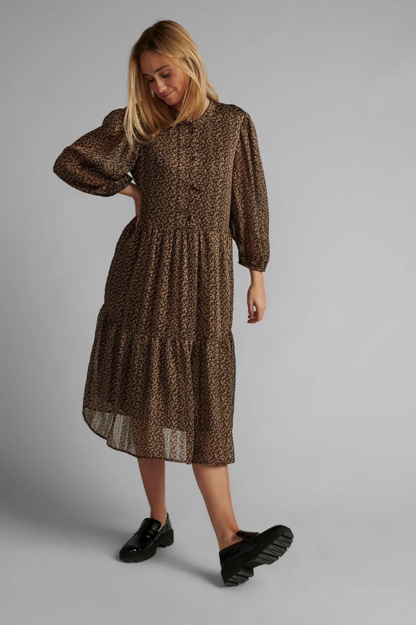 NUBIANCA DRESS - Toroise Shell