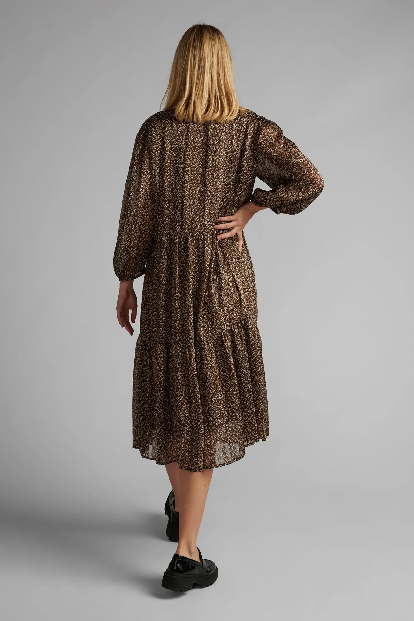 NUBIANCA DRESS - Toroise Shell - Image 2