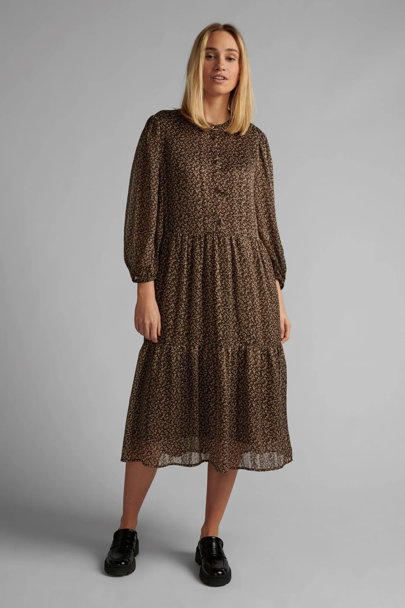 NUBIANCA DRESS - Toroise Shell - Image 3