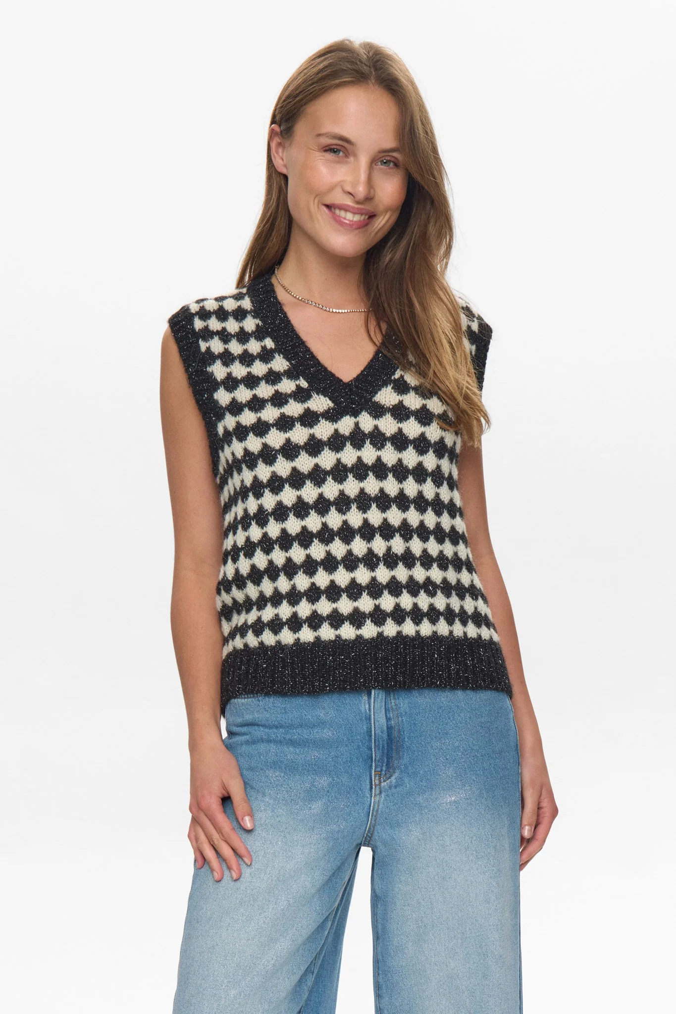NUBILA VEST  - Caviar