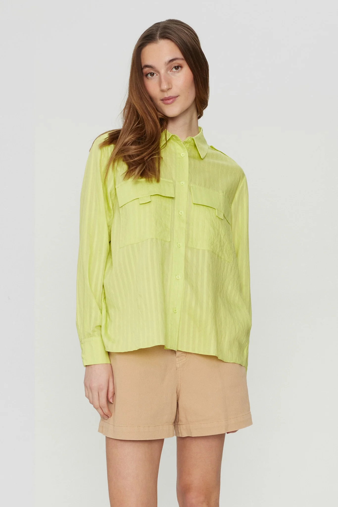 NUBILLI SHIRT - Celery Green