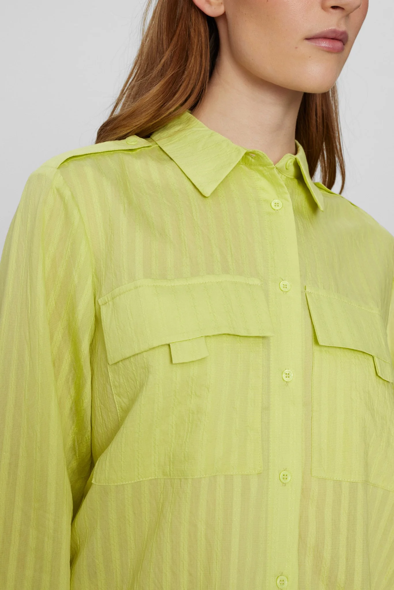 NUBILLI SHIRT - Celery Green - Image 4