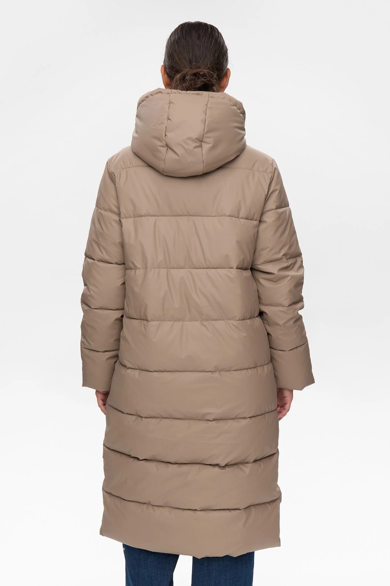 NUBIRRA LONG JACKET - Taupe Gray - Image 2