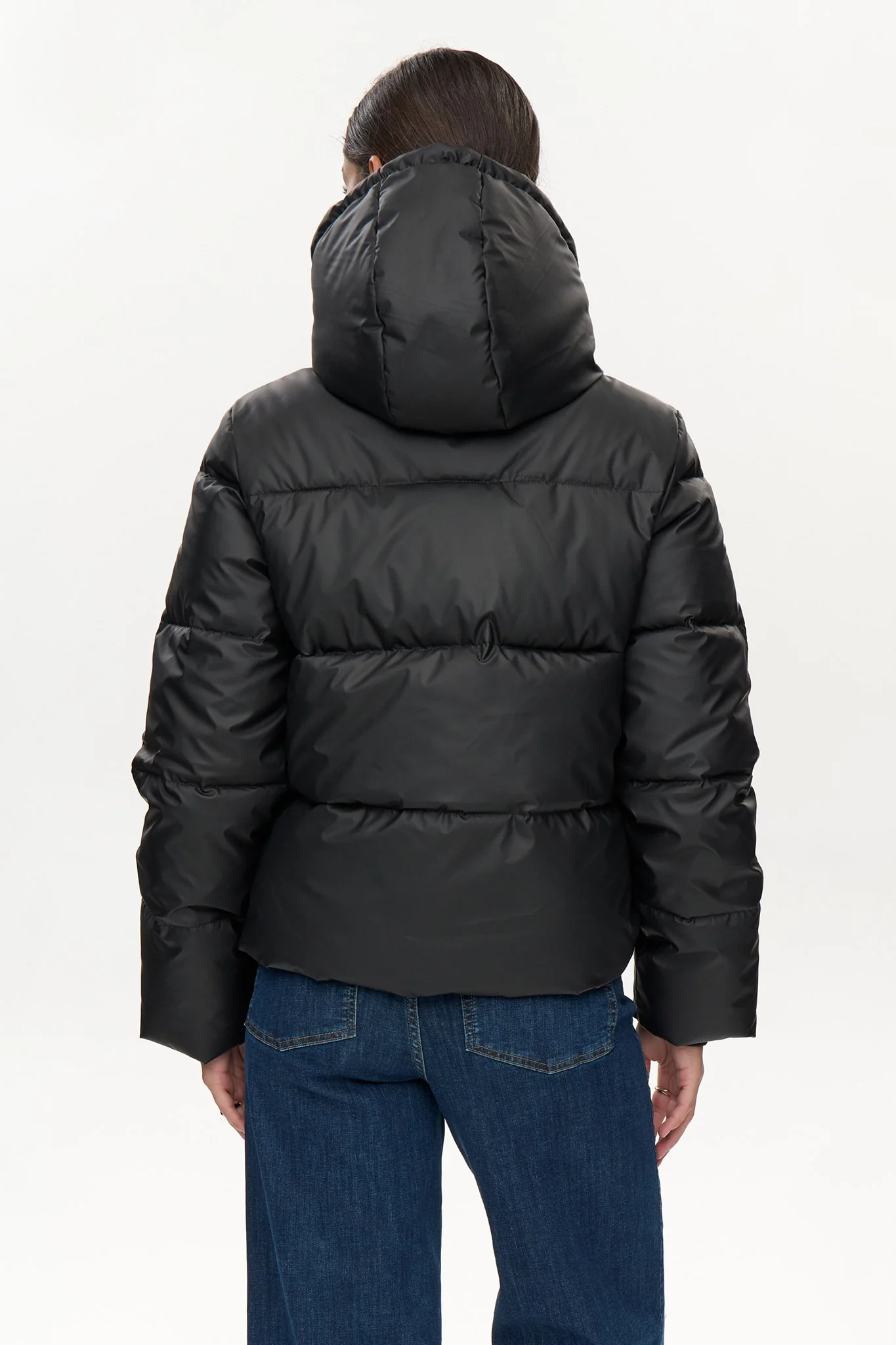 NUBIRRA SHORT JACKET - Caviar - Image 2