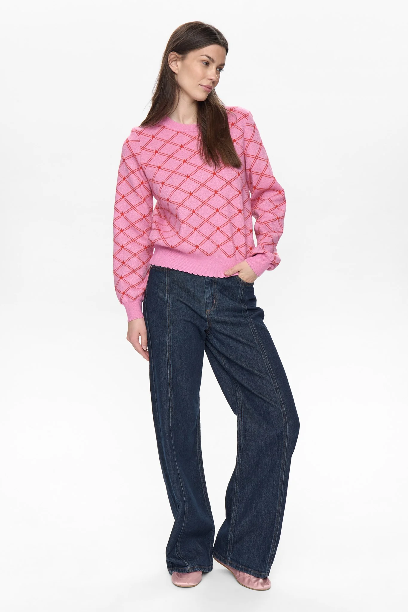 NUBIRRY PULLOVER - Fuchsia Pink - Image 3