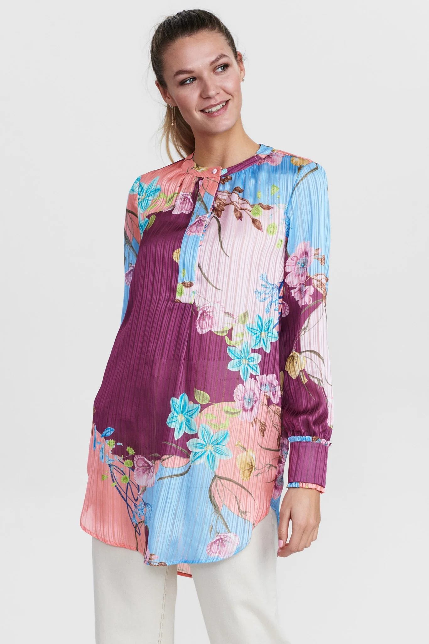 NUBIRTA BLOUSE - CEDAR WOOD
