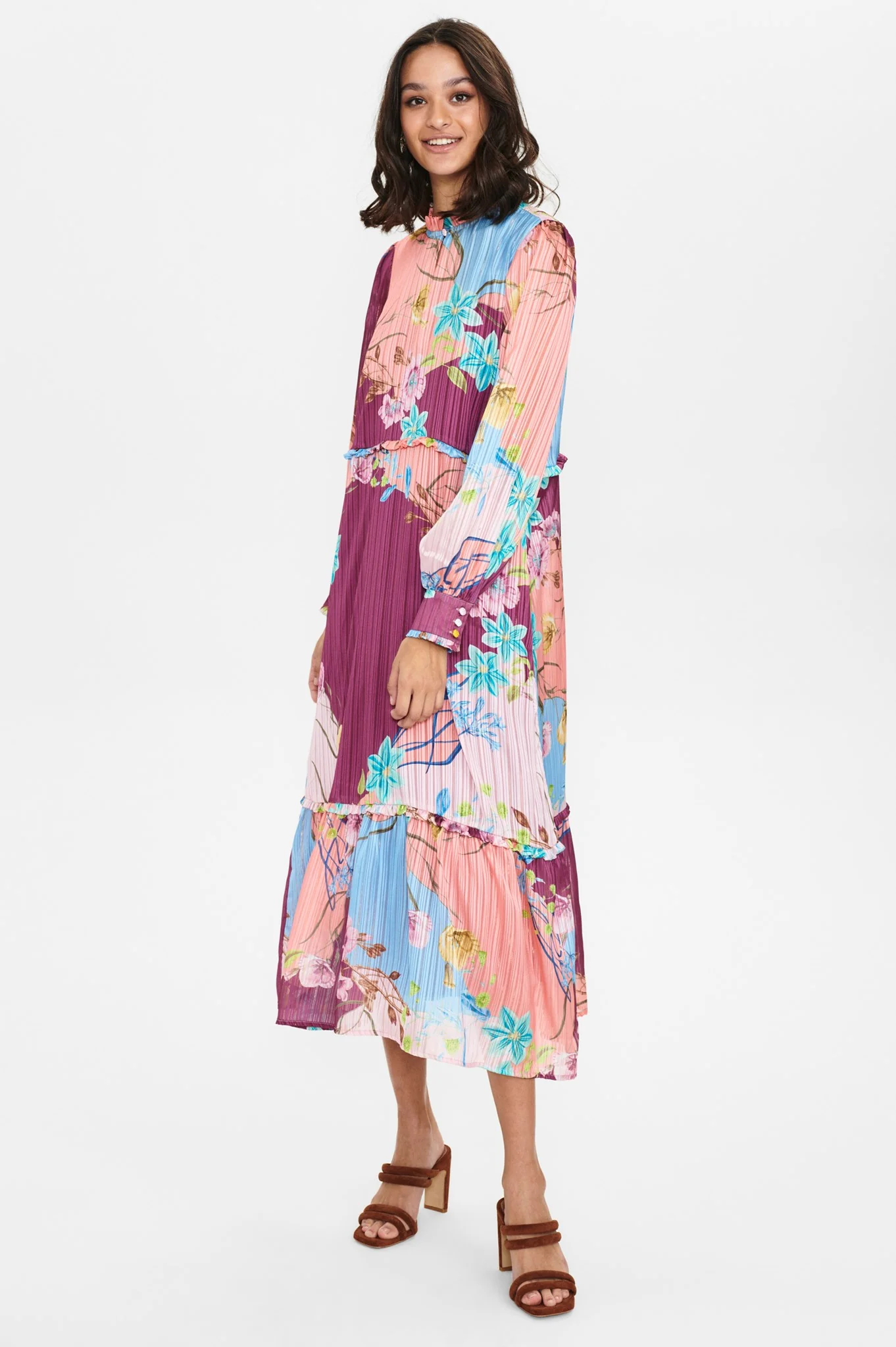 NUBIRTA DRESS - CEDAR WOOD