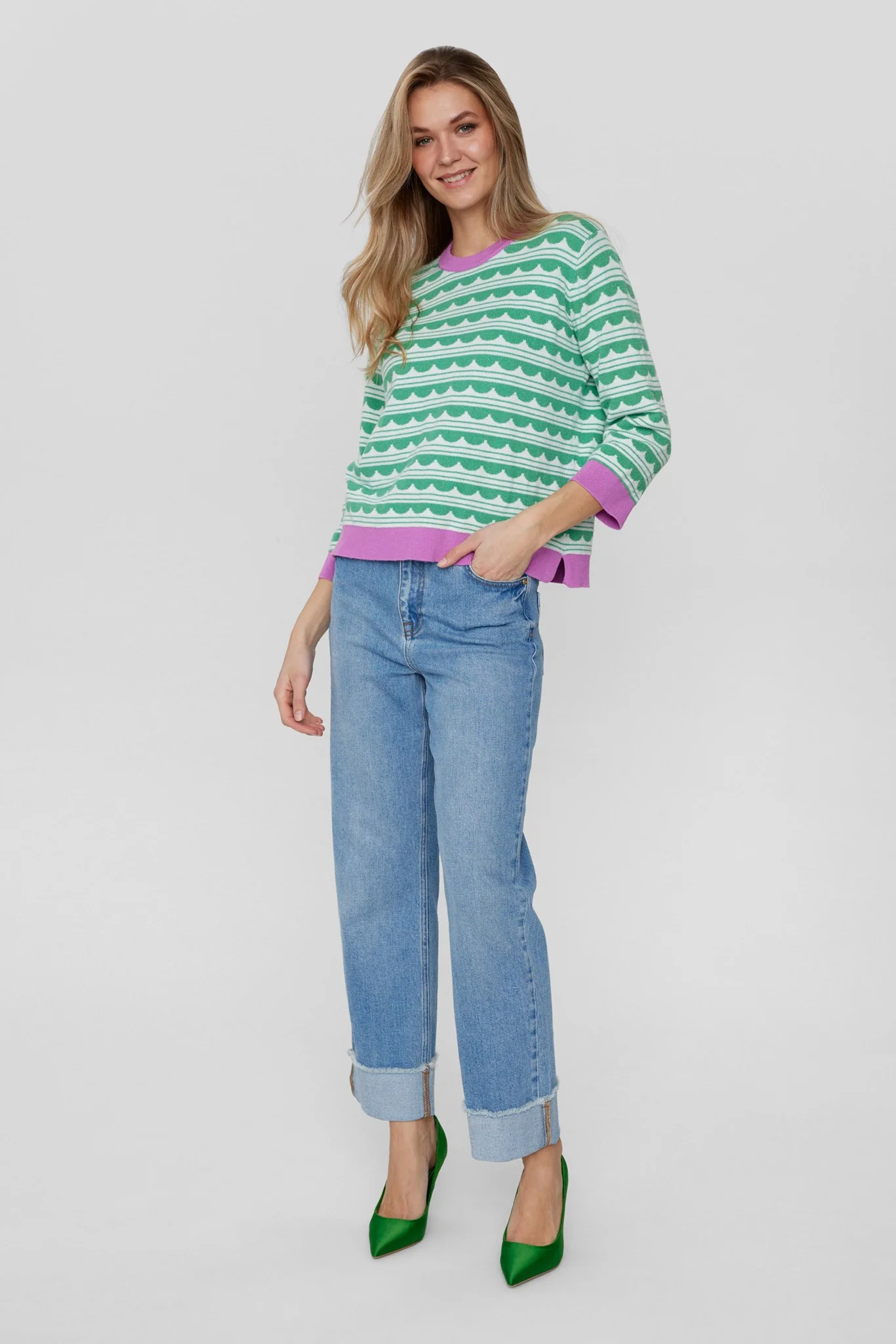 NUBITTY PULLOVER - Green Spruce - Image 3