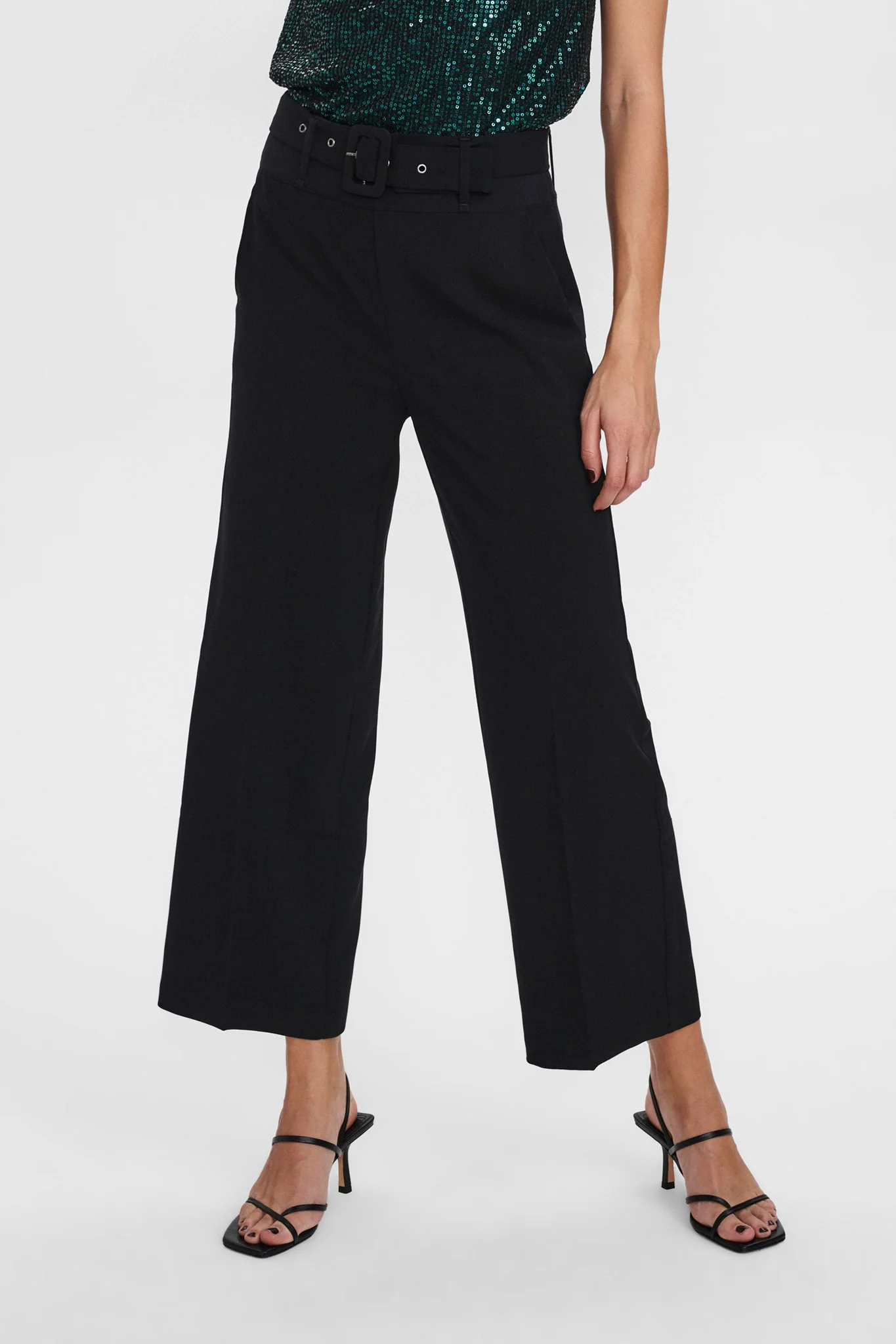 NUBLIA CULOTTE PANT - Caviar