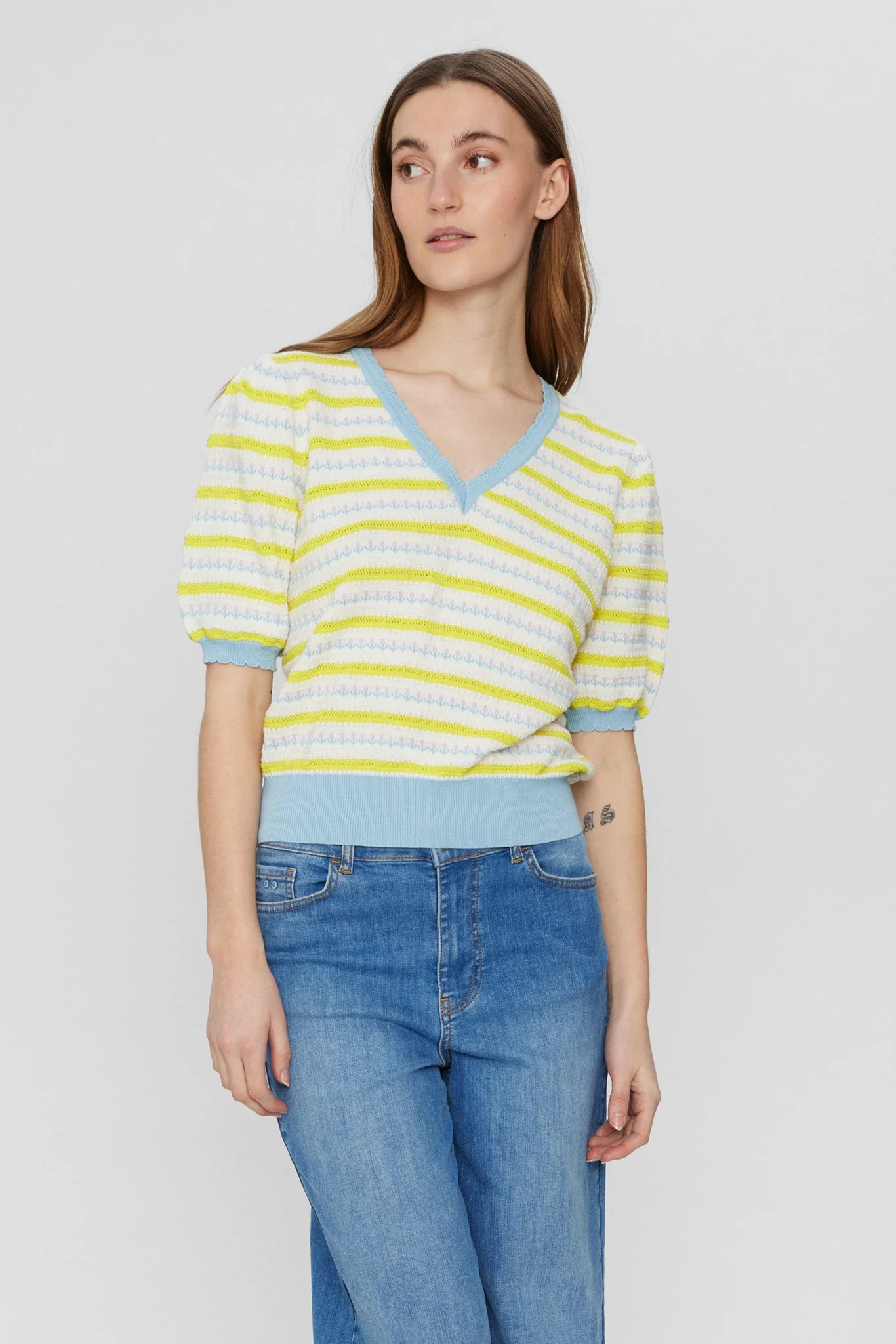 NUBLISS PULLOVER - Cloud Dancer