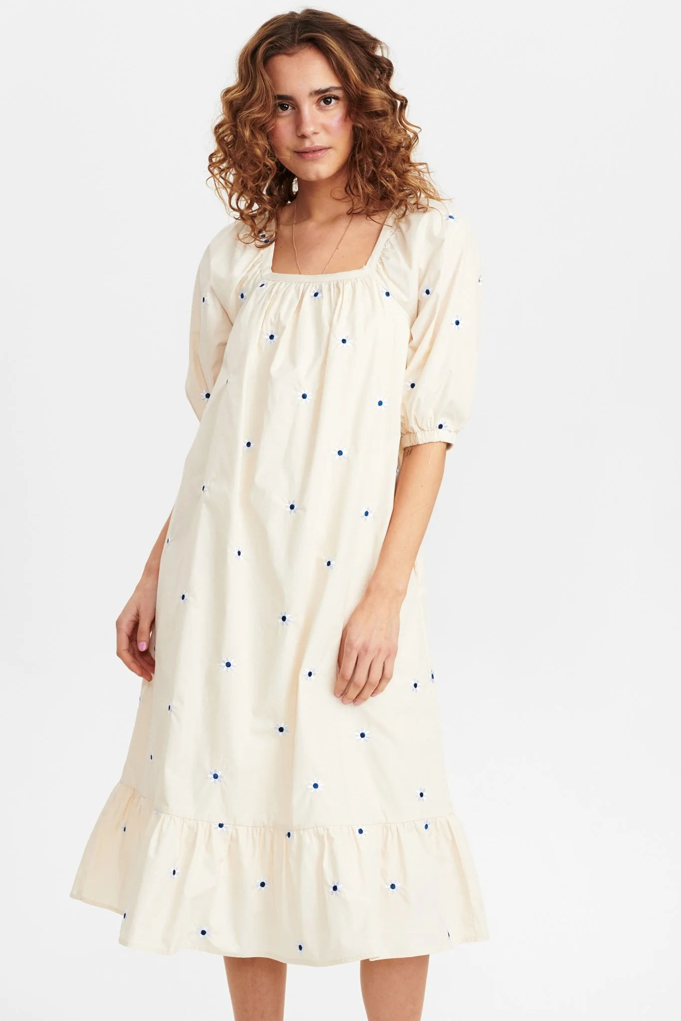NUBLOOMY DRESS - Tannin