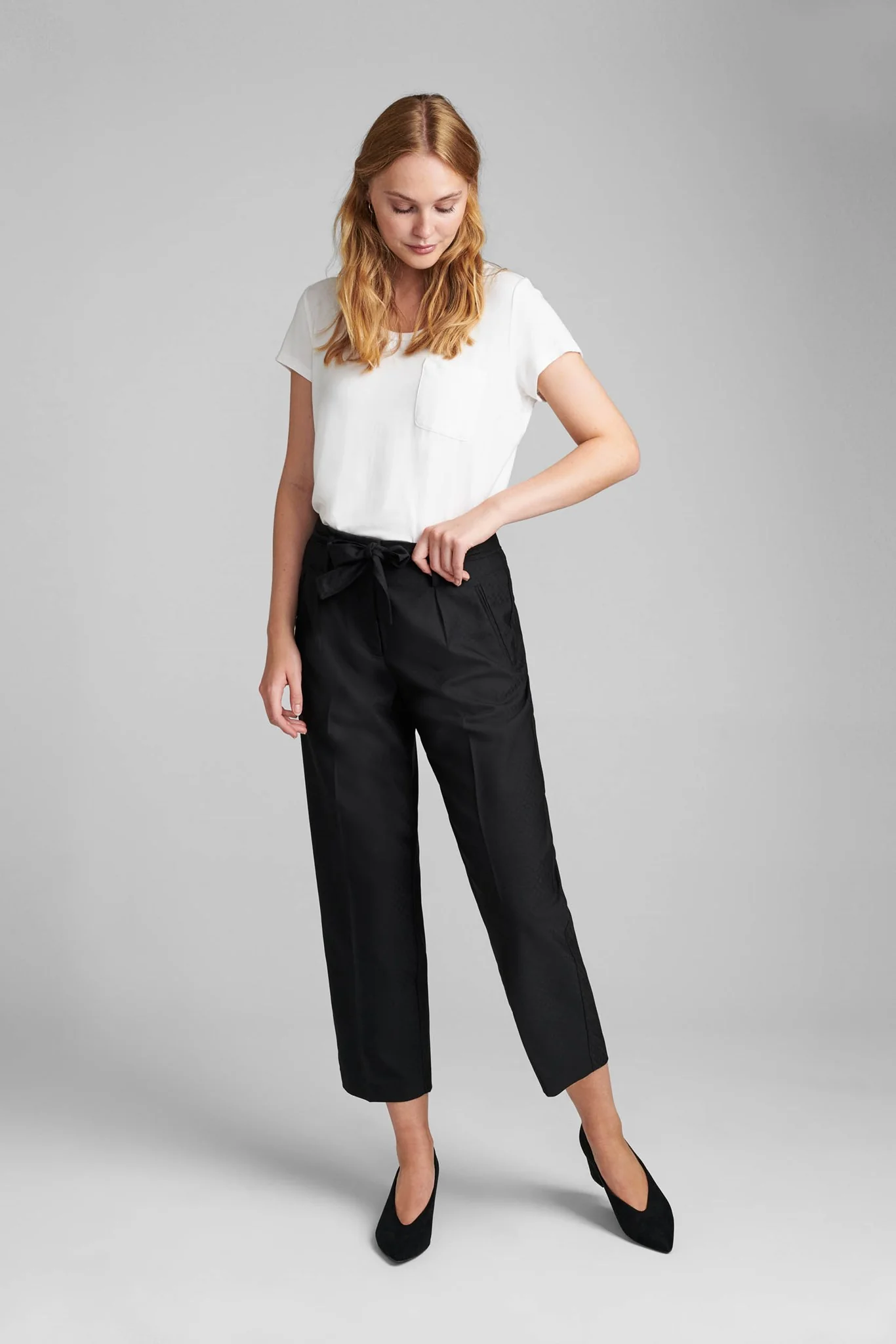 NUBLOSSOM ADYLYN  PANT - Caviar - Image 3