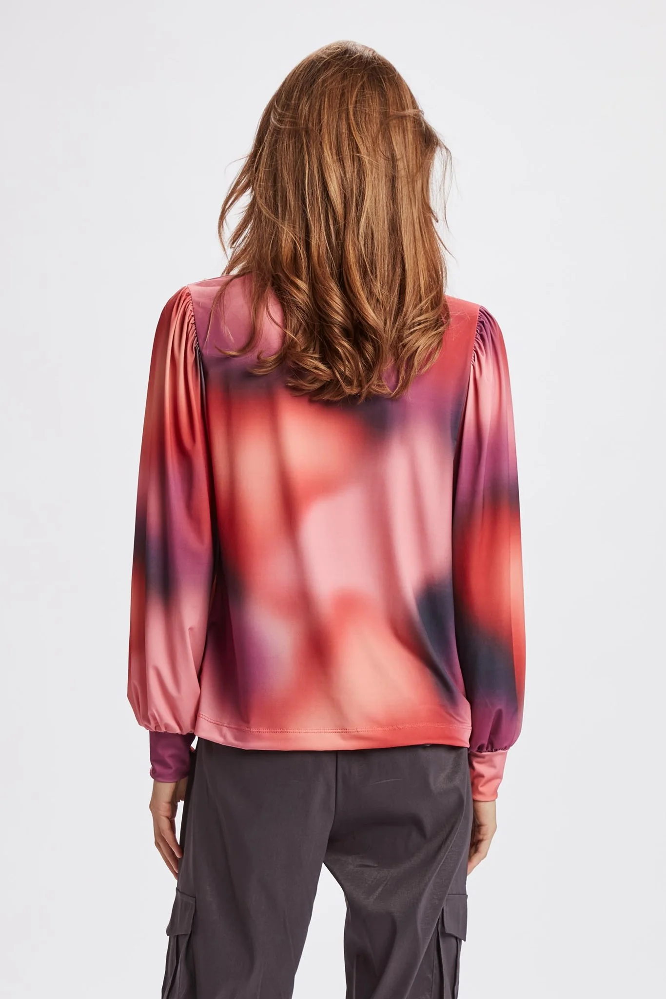 NUBLUR BLOUSE - Vibrant Orchid - Image 2