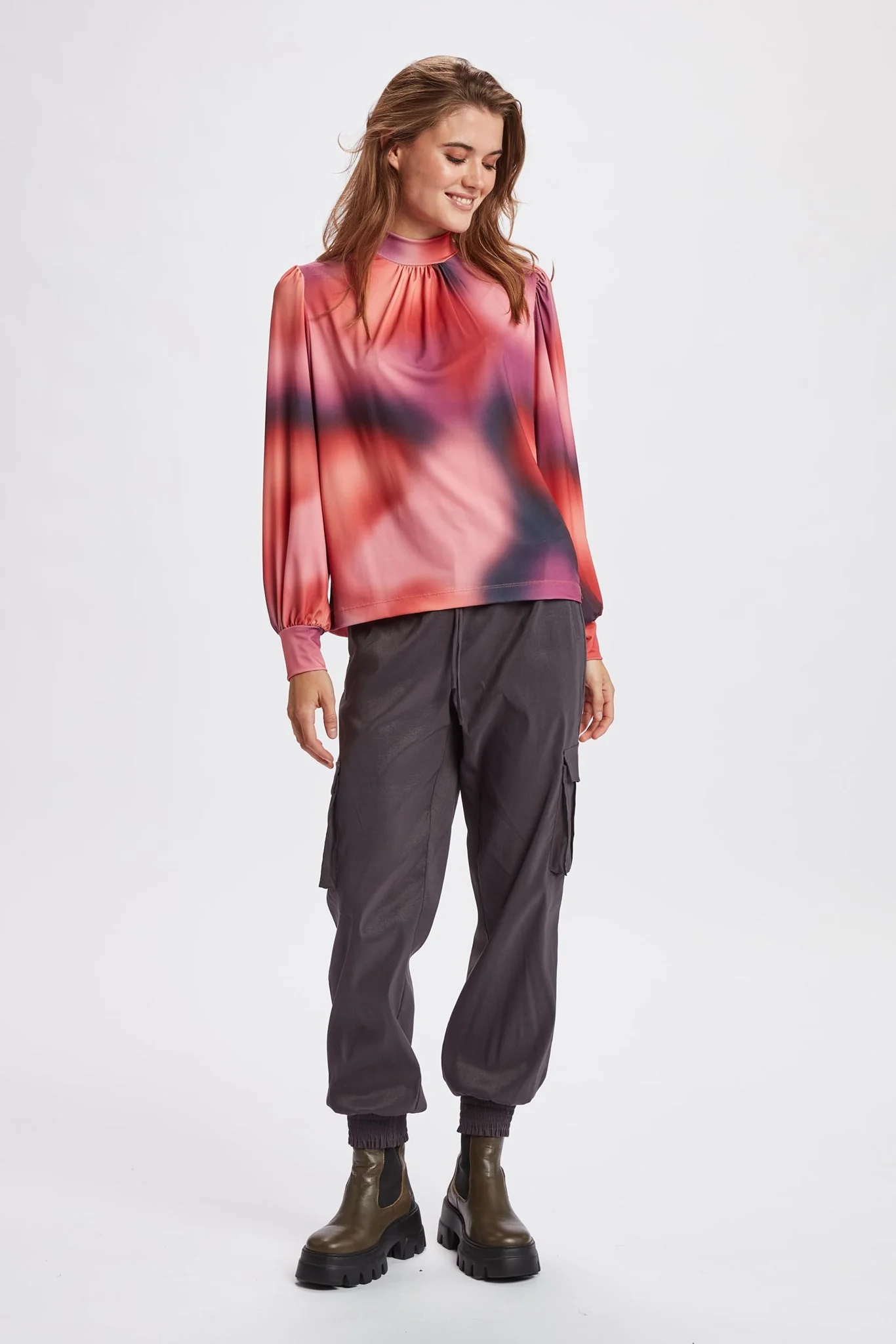 NUBLUR BLOUSE - Vibrant Orchid - Image 3