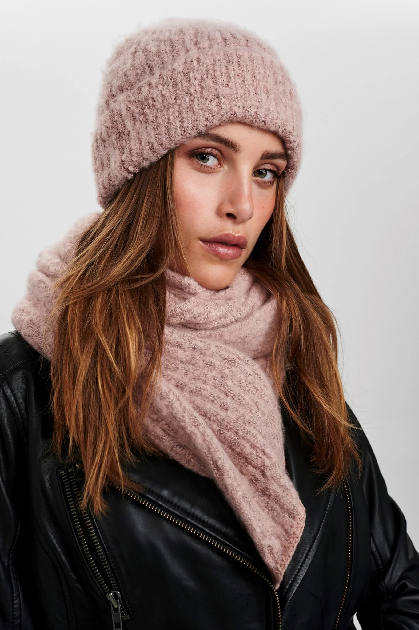 NUBOBBLY HAT - Chalk Pink