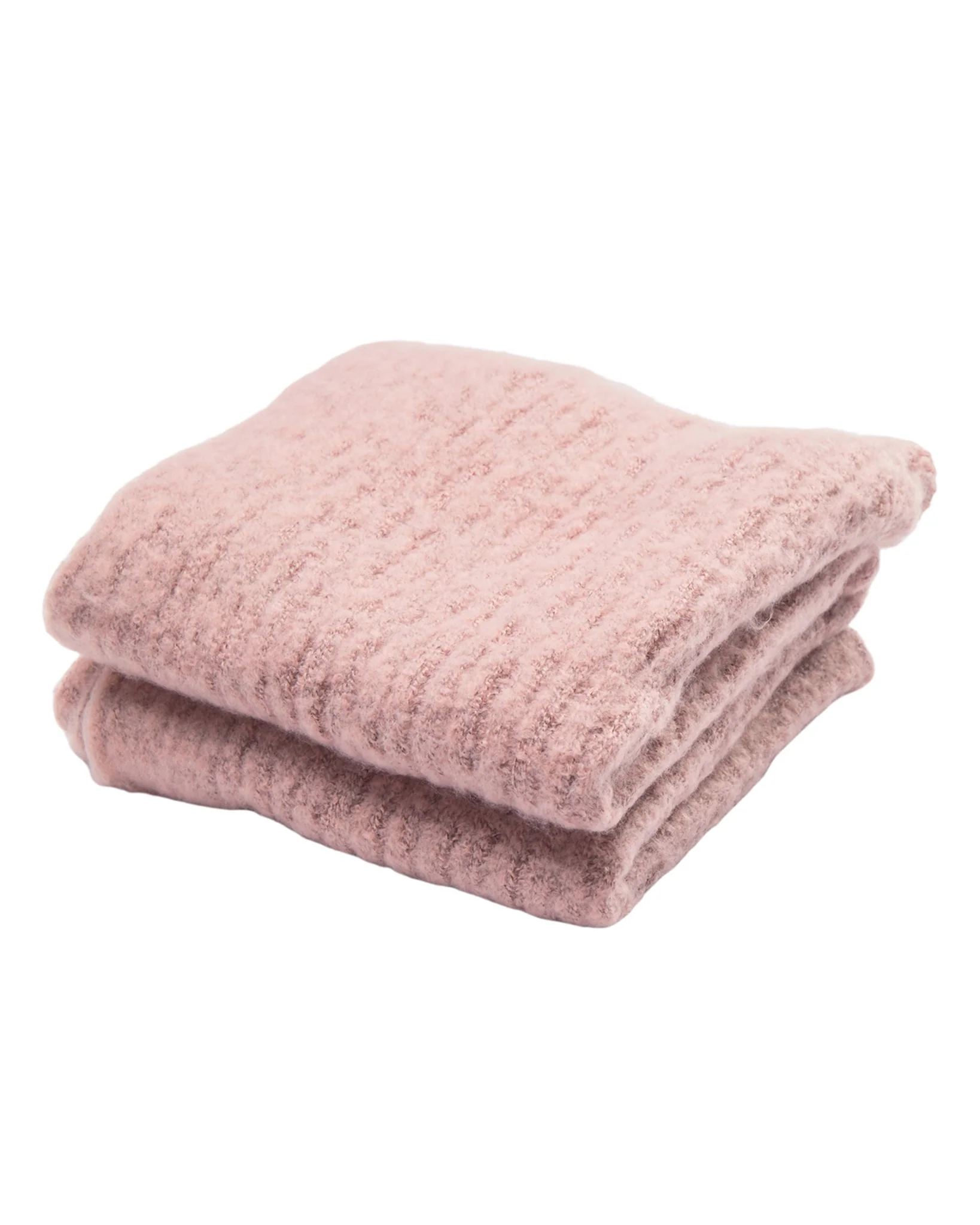 NUBOBBLY SCARF - Chalk Pink - Image 2
