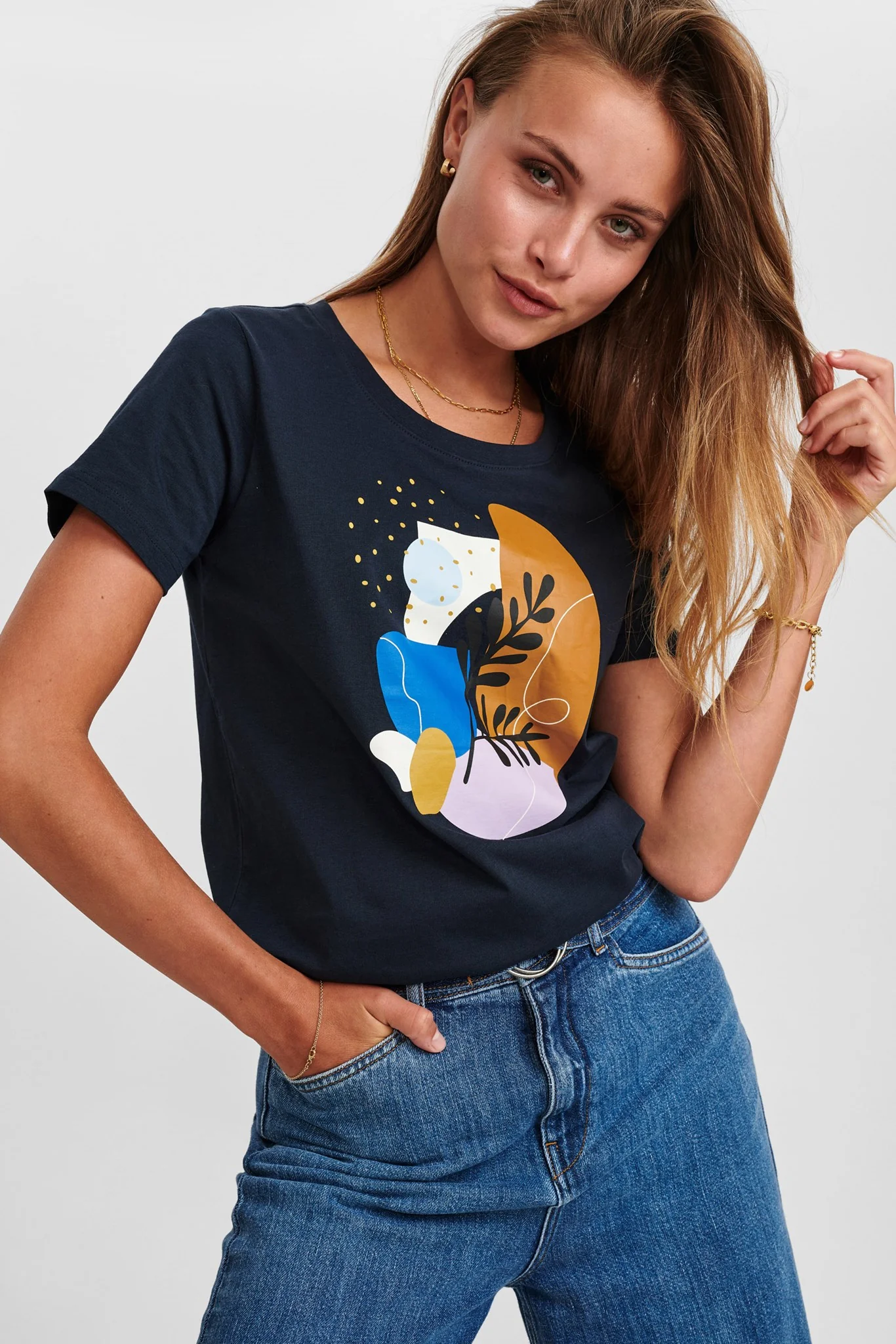 NUBONDIE TEE - Dark Sapphire - Image 6