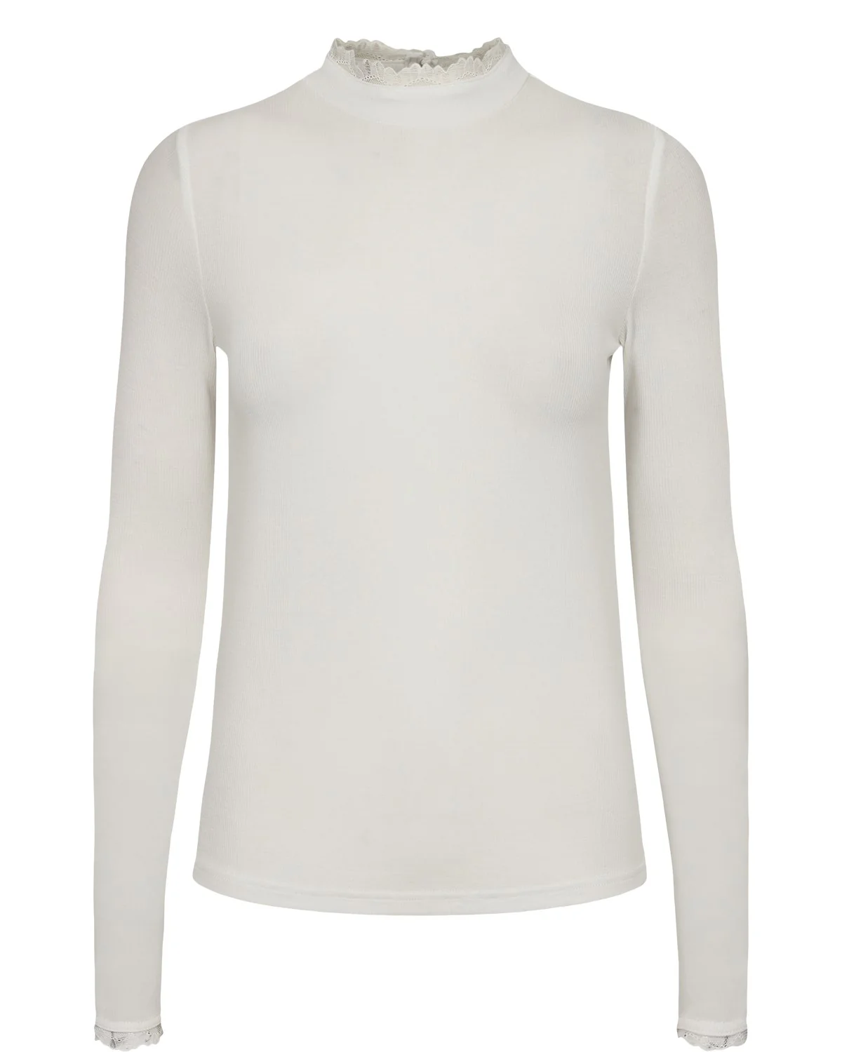 NUBOWIE LACE BLOUSE - Cloud Dancer - Image 6