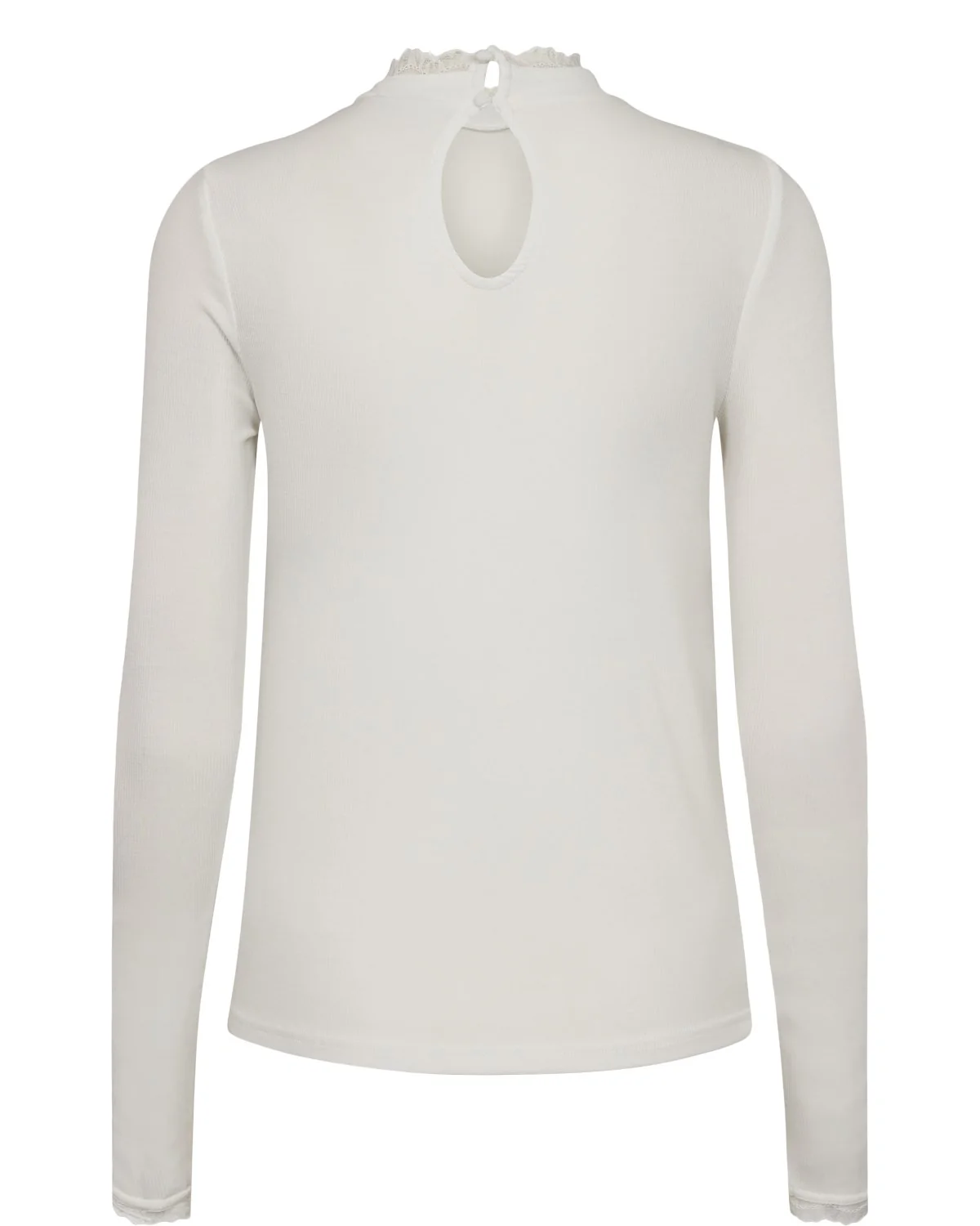 NUBOWIE LACE BLOUSE - Cloud Dancer - Image 7