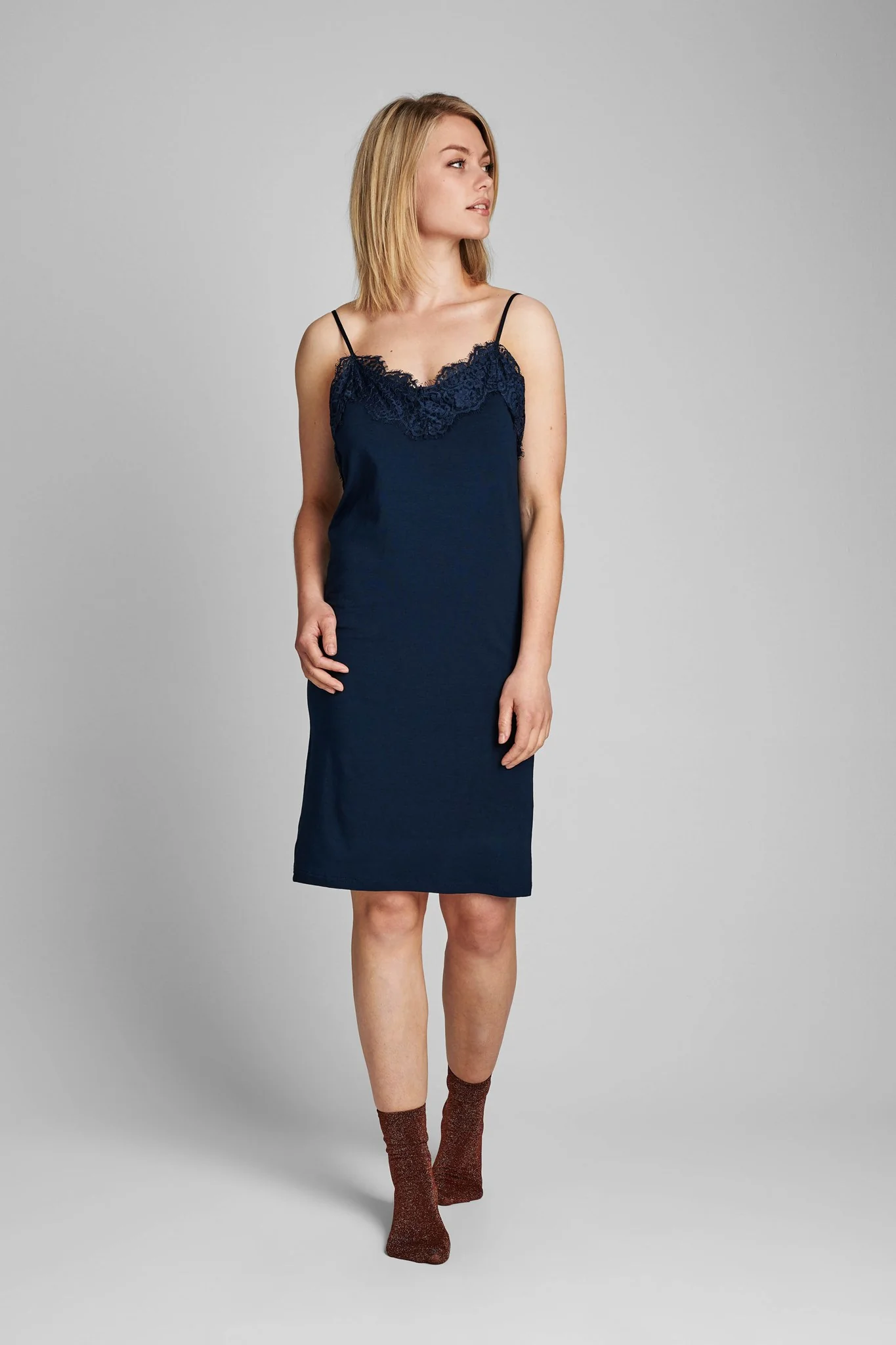 NUBOWIE LONG SINGLET - NOOS - Dark Sapphire - Image 3