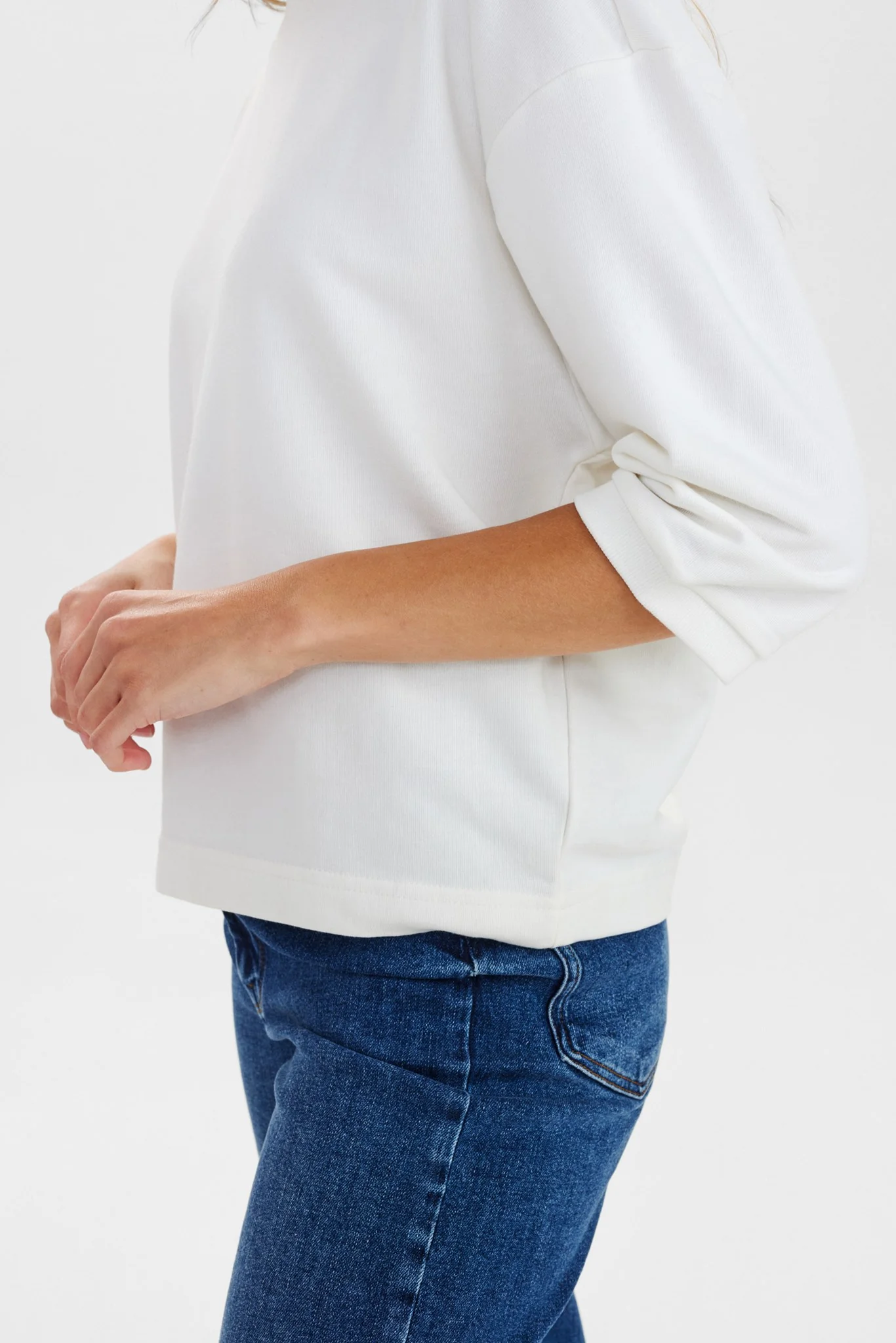 NUBRIANNI BLOUSE - Cloud Dancer - Image 5