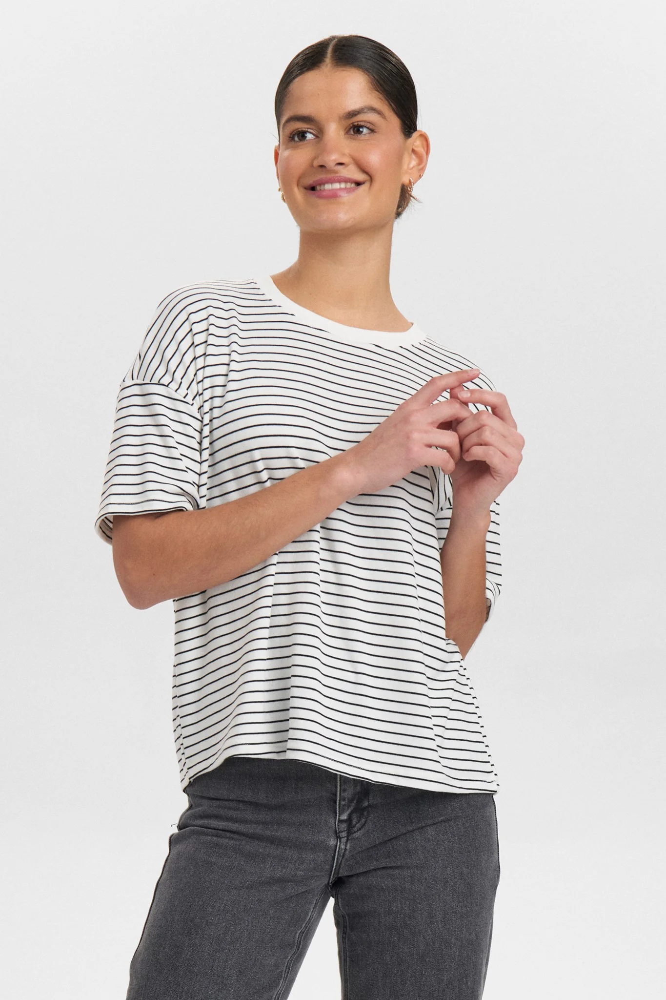 NUBRIERY T-SHIRT - Cloud Dancer