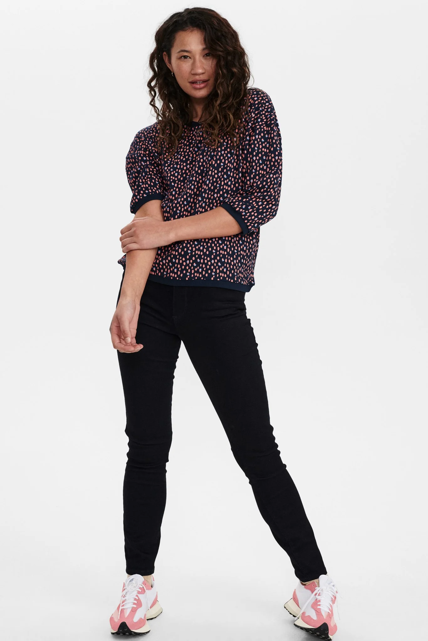 NUBRIGHED BLOUSE - Dark Sapphire - Image 3