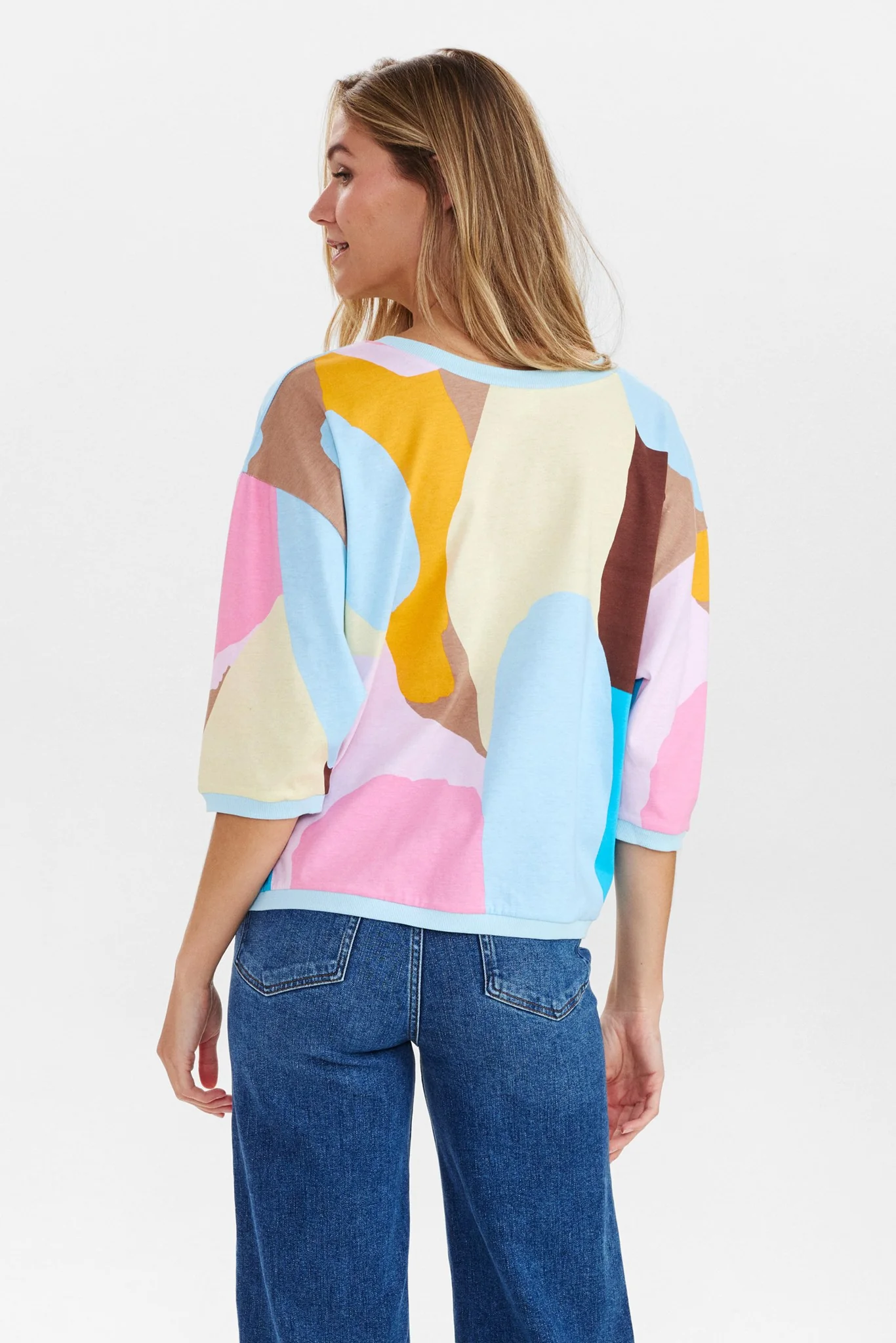 NUBRIGHED BLOUSE - GOTS - Crystal blue - Image 2