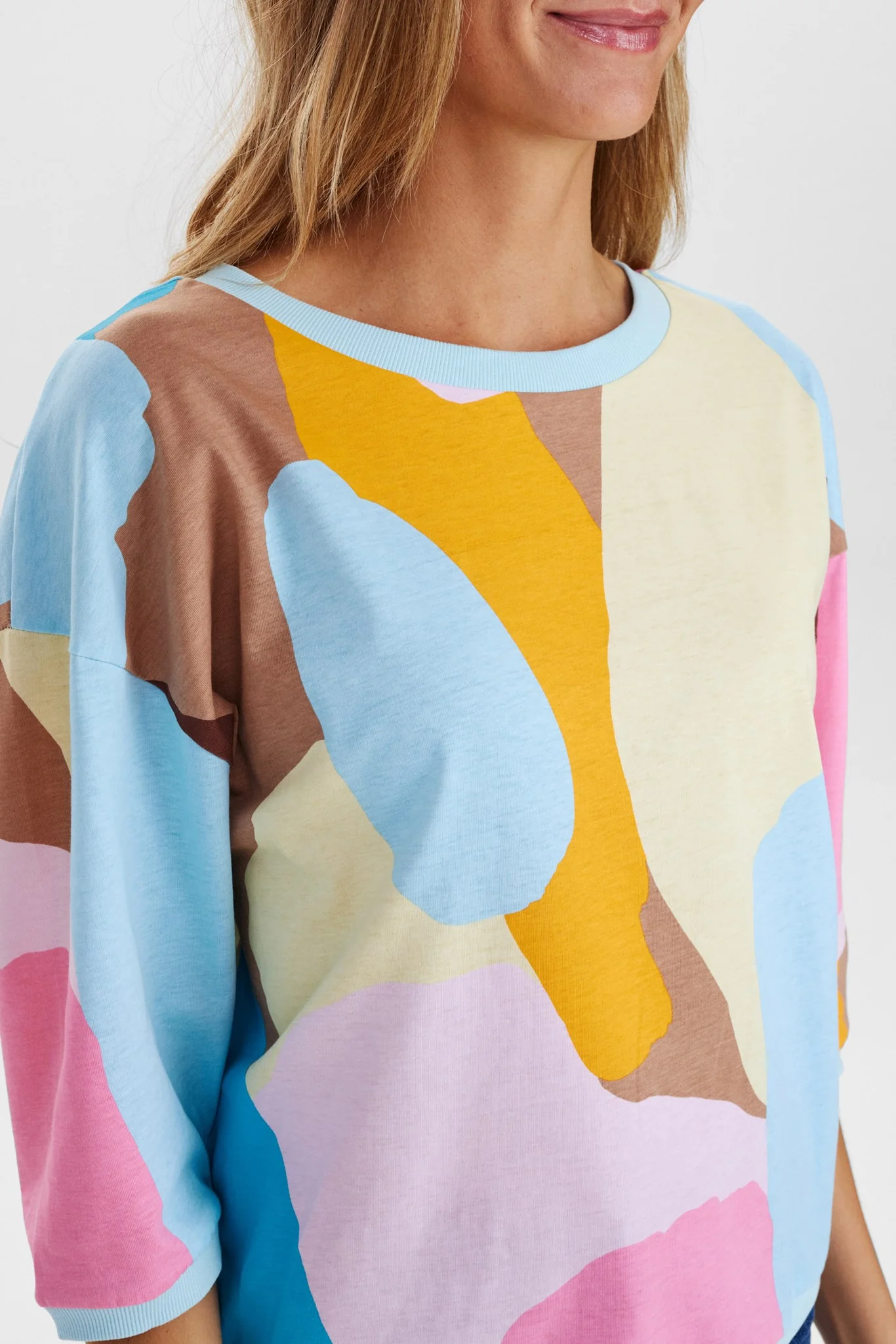 NUBRIGHED BLOUSE - GOTS - Crystal blue - Image 4
