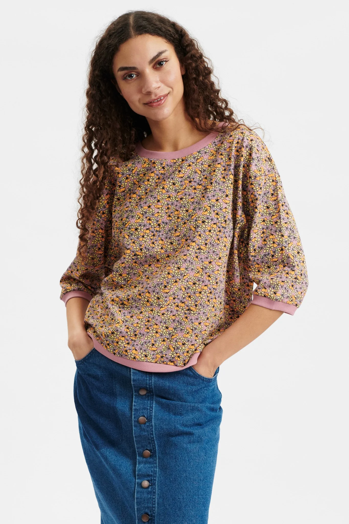 NUBRIGHED BLOUSE - Lilas