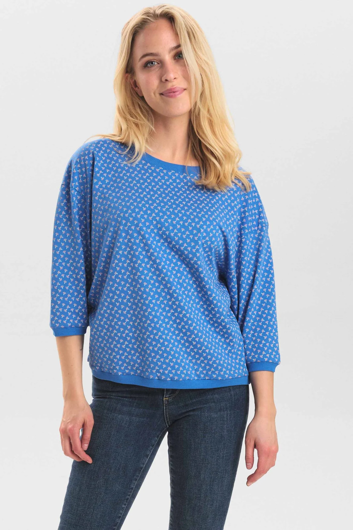 NUBRIGHED BLOUSE - Palace Blue