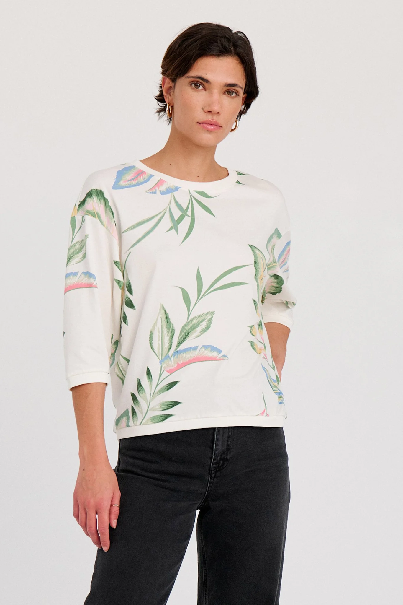 NUBRIGHED GWENNA BLOUSE - Cloud Dancer