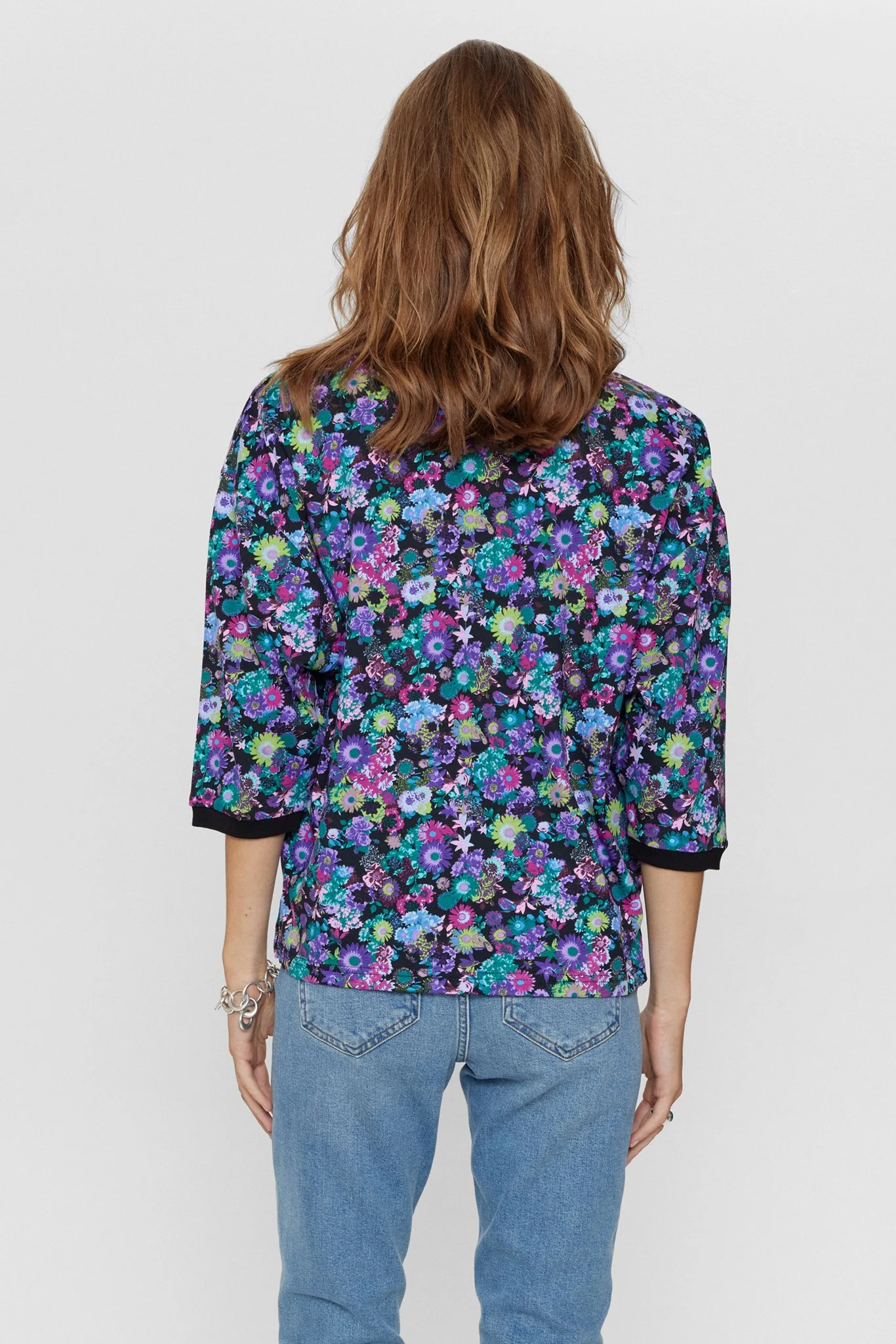 NUBRIGHED NEW BLOUSE - GOTS - Caviar - Image 2