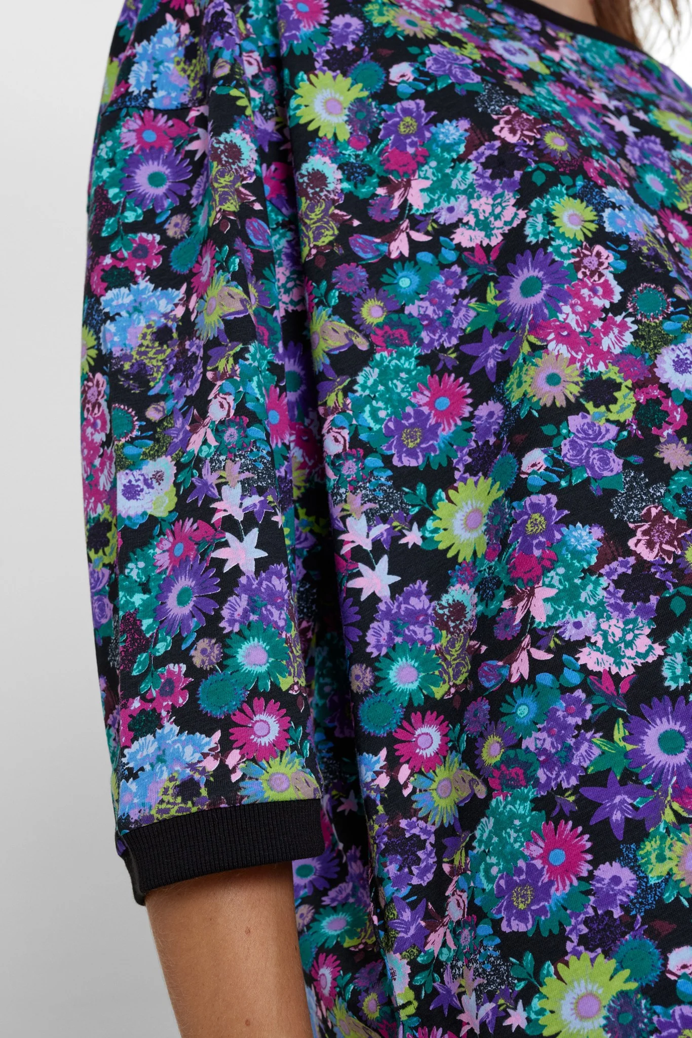 NUBRIGHED NEW BLOUSE - GOTS - Caviar - Image 5