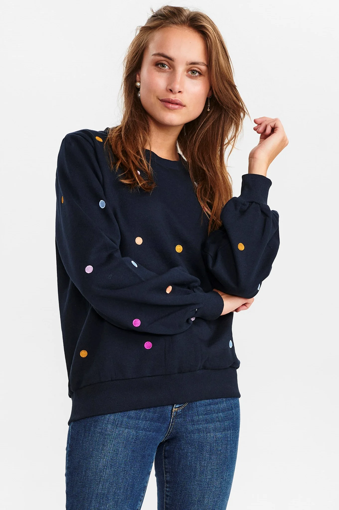 NUBRITTANY SWEAT - Dark Sapphire