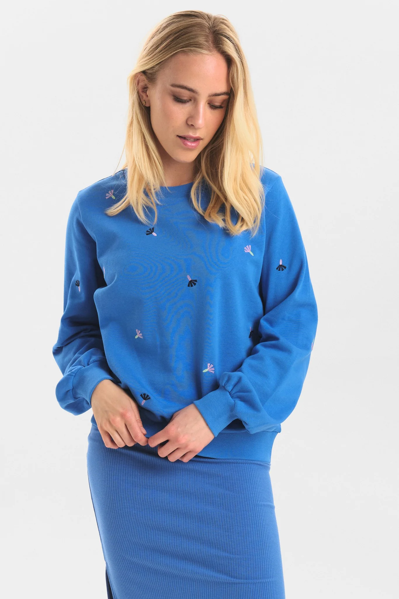 NUBRITTANY SWEAT - Palace Blue